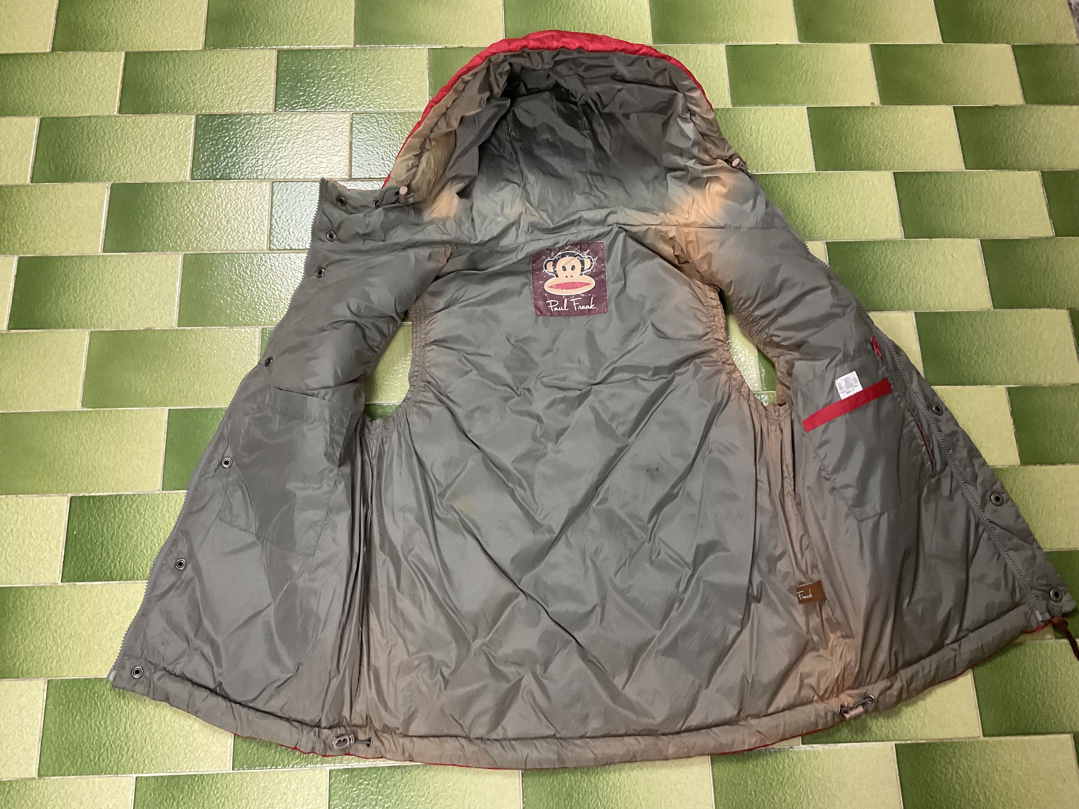 Paul Frank Paul Frank Monkey Vest Hoodie Puffer Down Jacket Full-Zip Size US M / EU 48-50 / 2 - 6 Thumbnail