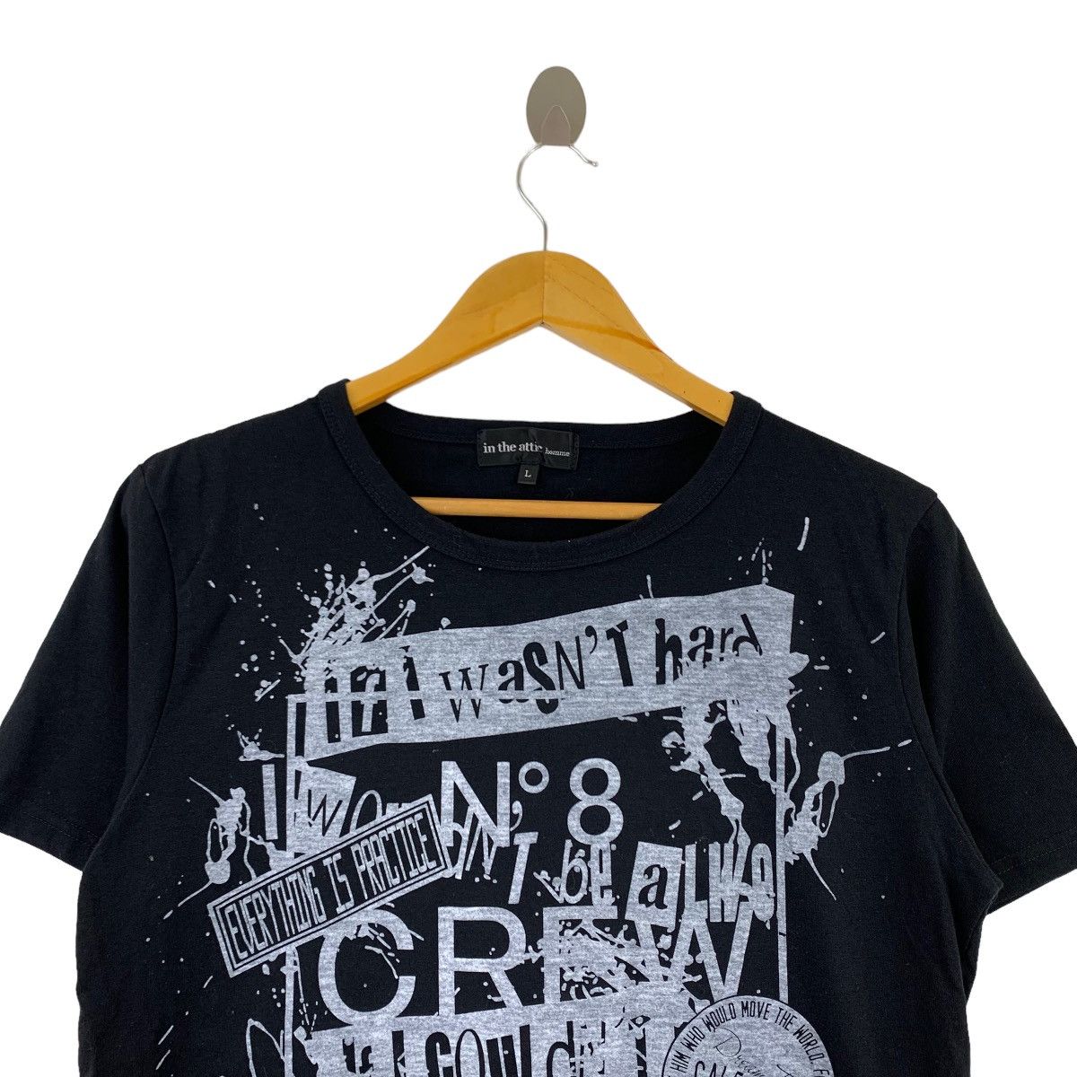 In The Attic IN THE ATTIC Homme Punk Japan Brand Art Print Black Size US L / EU 52-54 / 3 - 2 Thumbnail