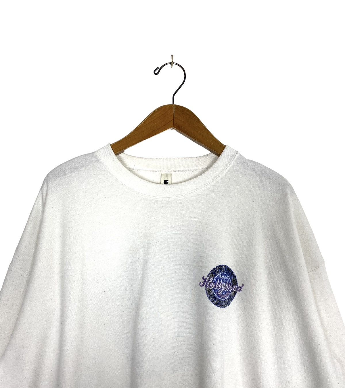 Vintage Rare‼️ Hollywood Big Logo Sweatshirt Size US M / EU 48-50 / 2 - 4 Thumbnail