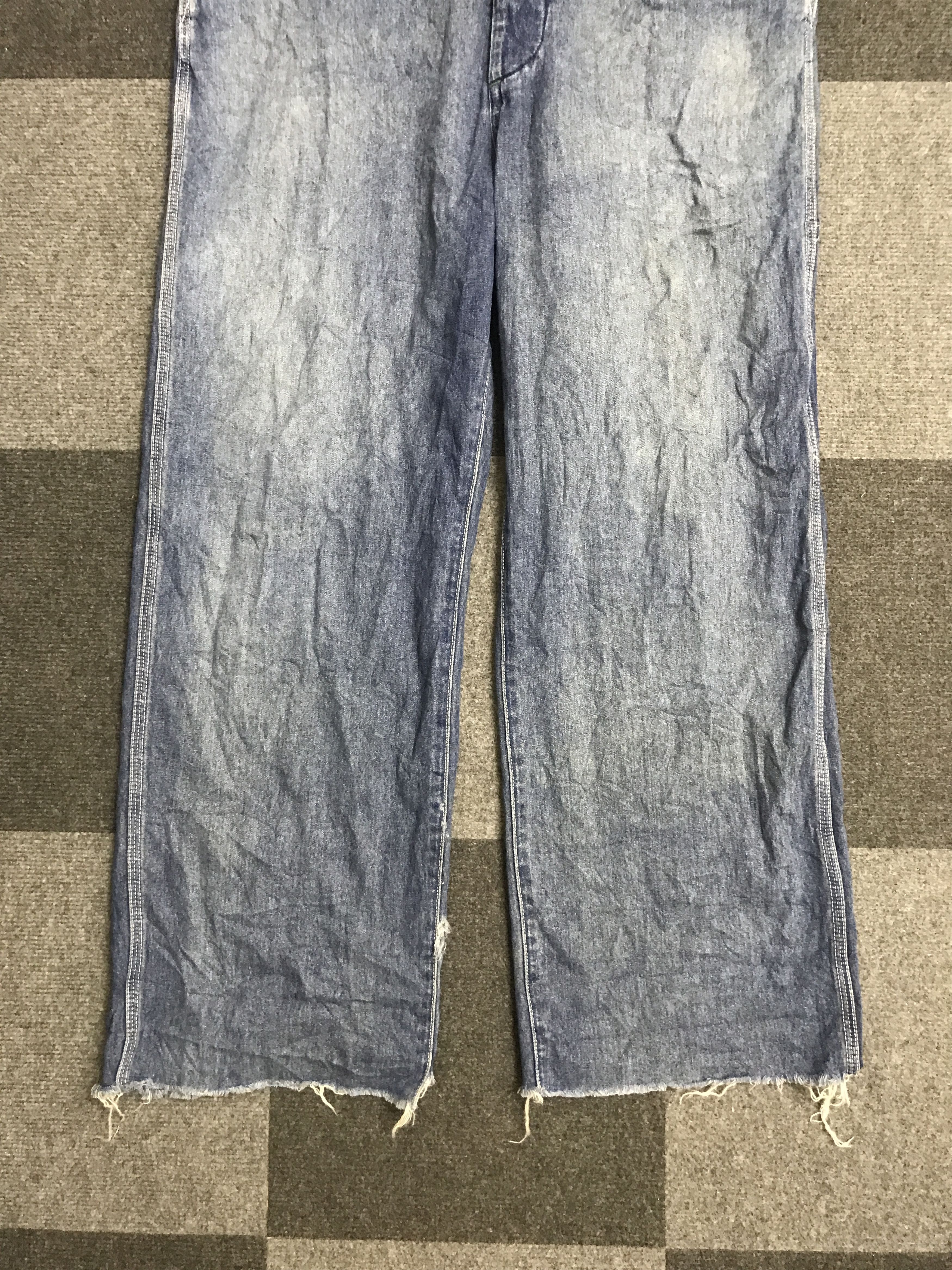 Vintage OVA13 Vintage MAVERICK Workwear Jeans Overall Released Hem Size US 36 / EU 52 - 6 Thumbnail