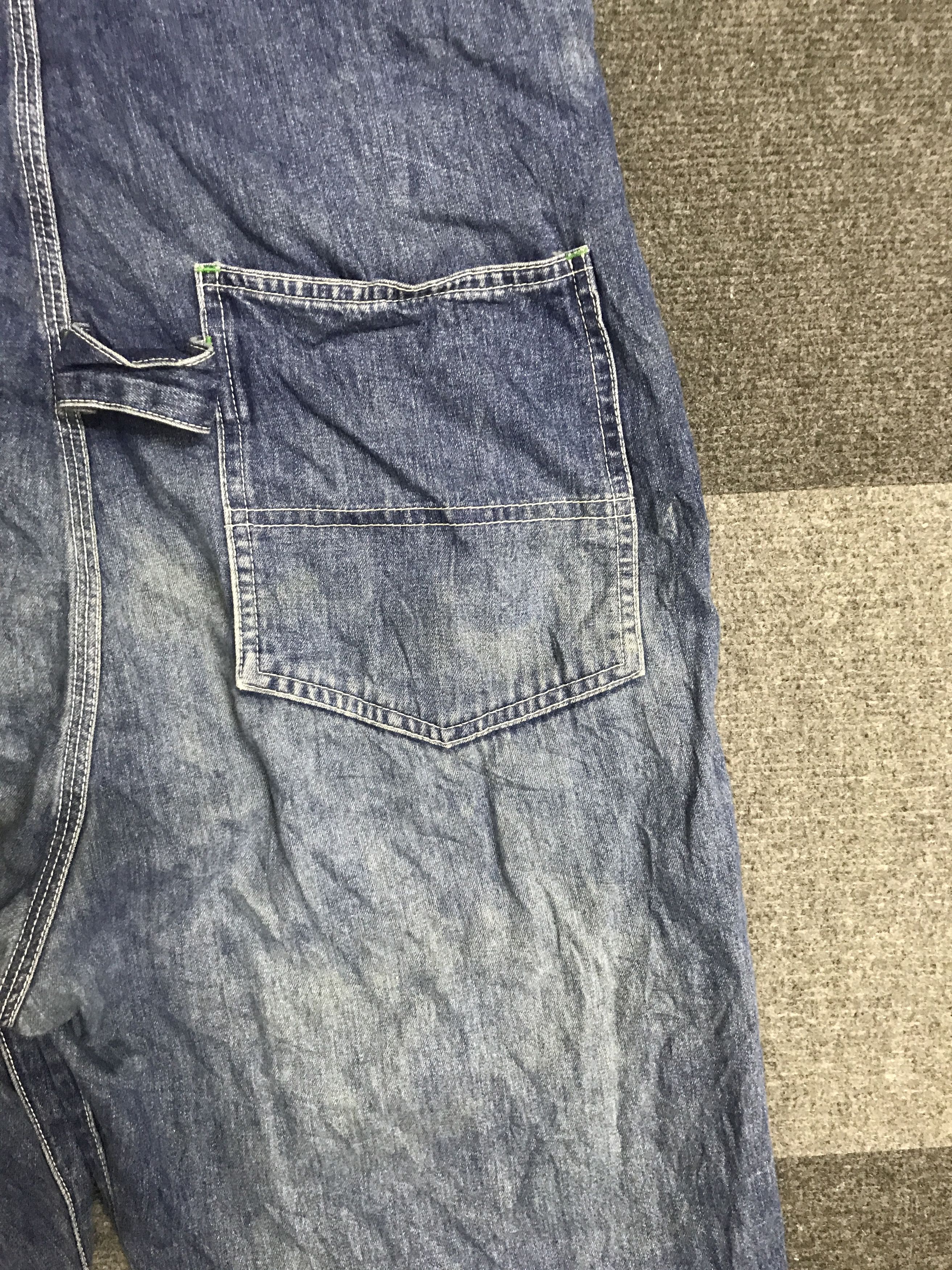 Vintage OVA13 Vintage MAVERICK Workwear Jeans Overall Released Hem Size US 36 / EU 52 - 14 Thumbnail