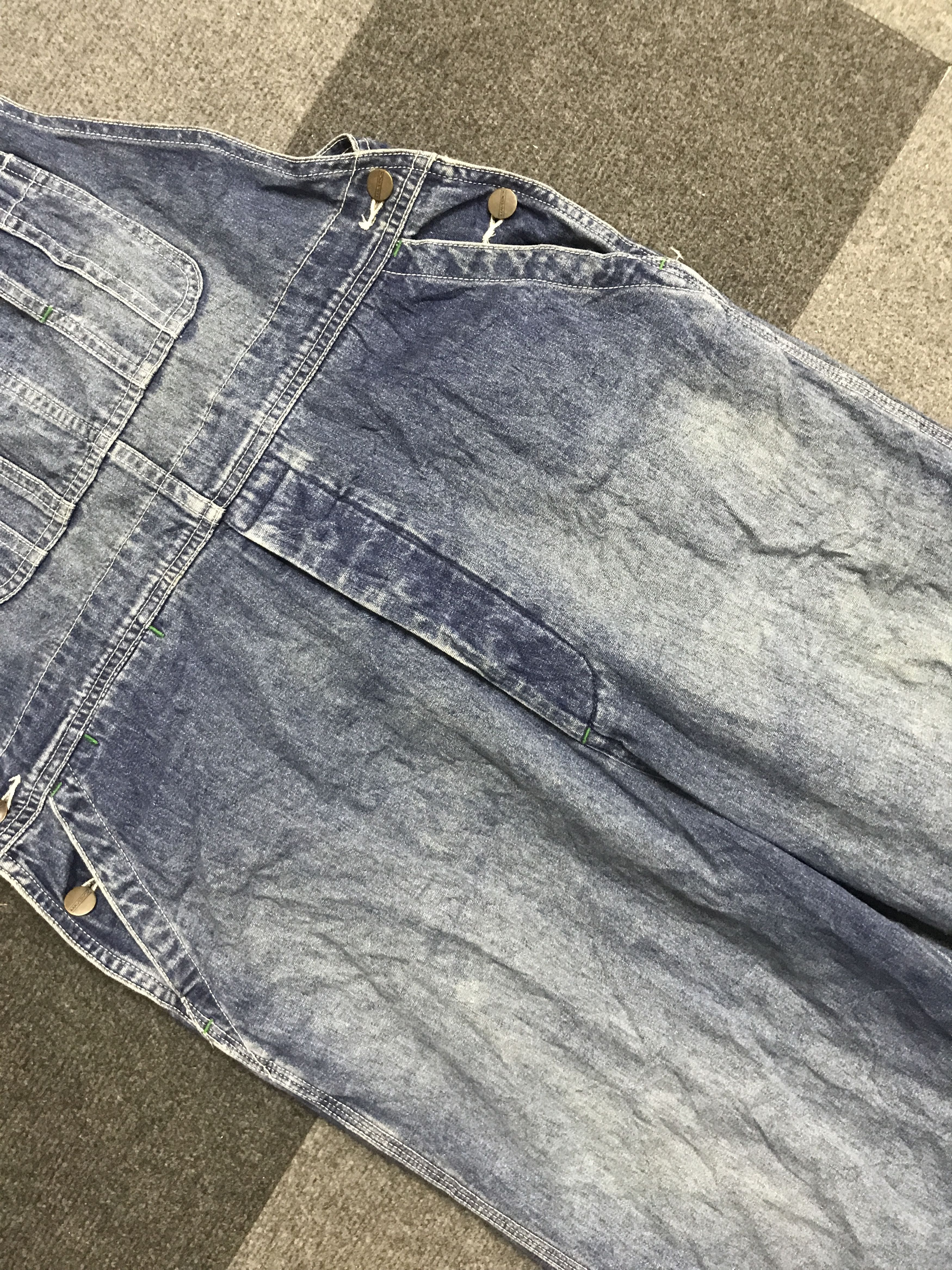 Vintage OVA13 Vintage MAVERICK Workwear Jeans Overall Released Hem Size US 36 / EU 52 - 5 Thumbnail