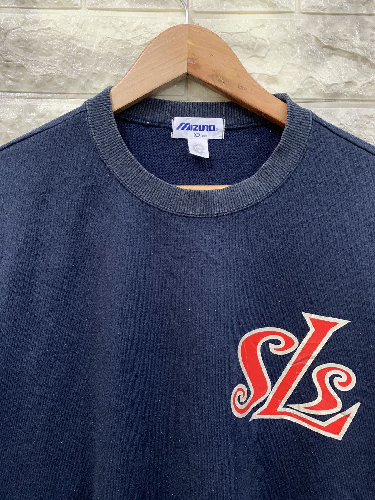 Mizuno Vintage SLS Mizuno Sweatshirt Size US XL / EU 56 / 4 - 3 Thumbnail