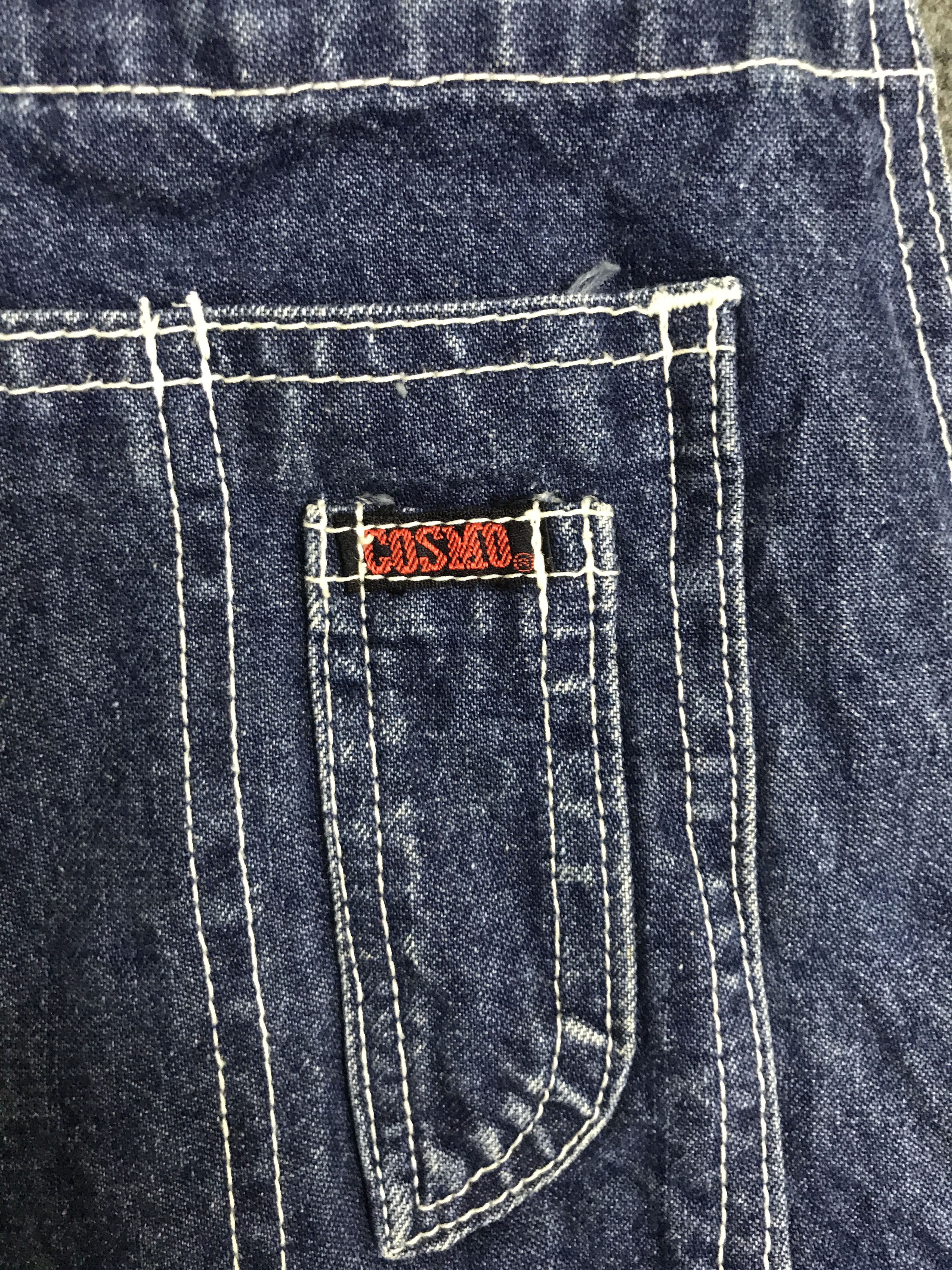 Japanese Brand OVA15 COSMO Jeans Slim Overall Size US 34 / EU 50 - 9 Thumbnail