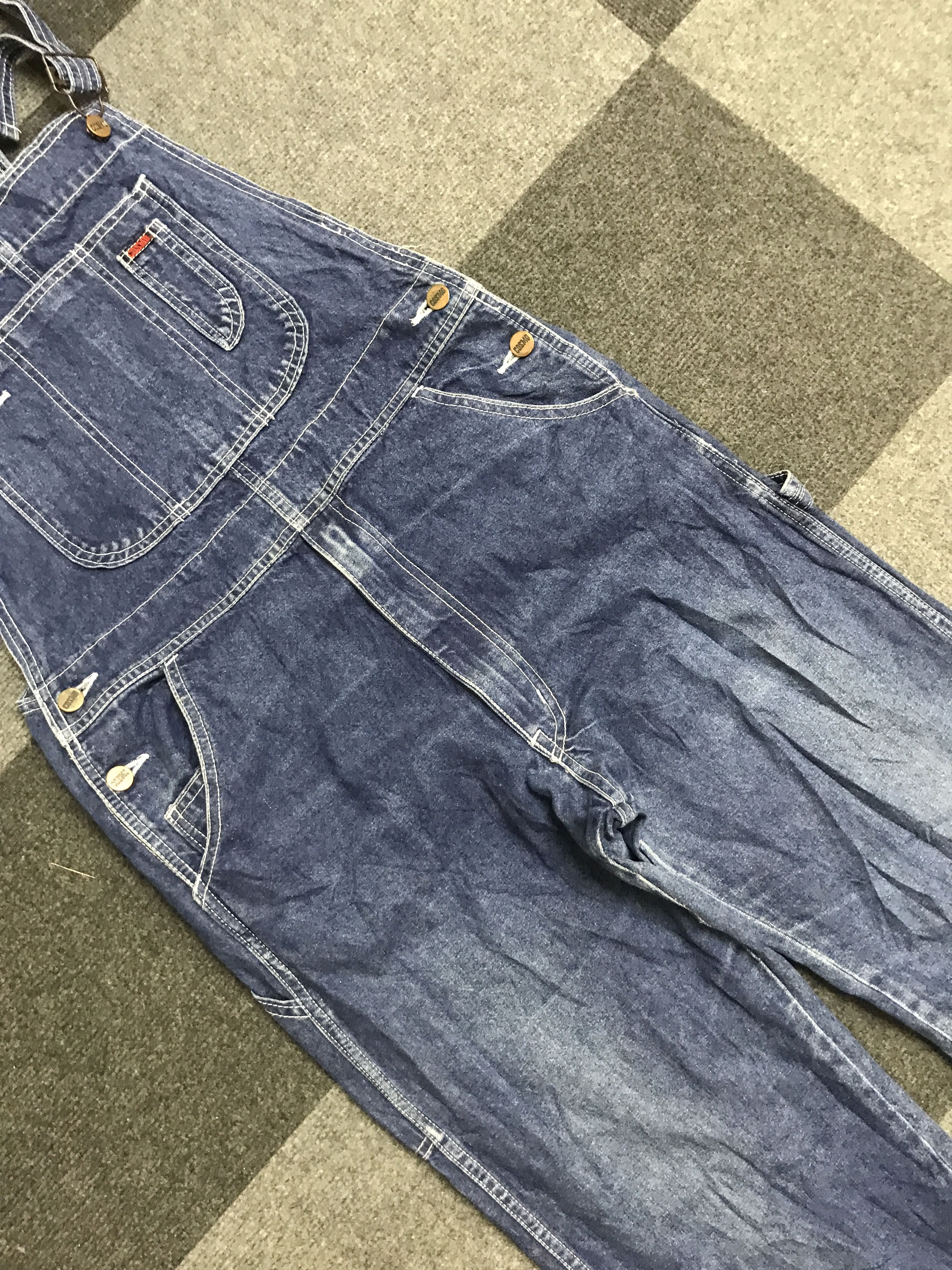Japanese Brand OVA15 COSMO Jeans Slim Overall Size US 34 / EU 50 - 5 Thumbnail