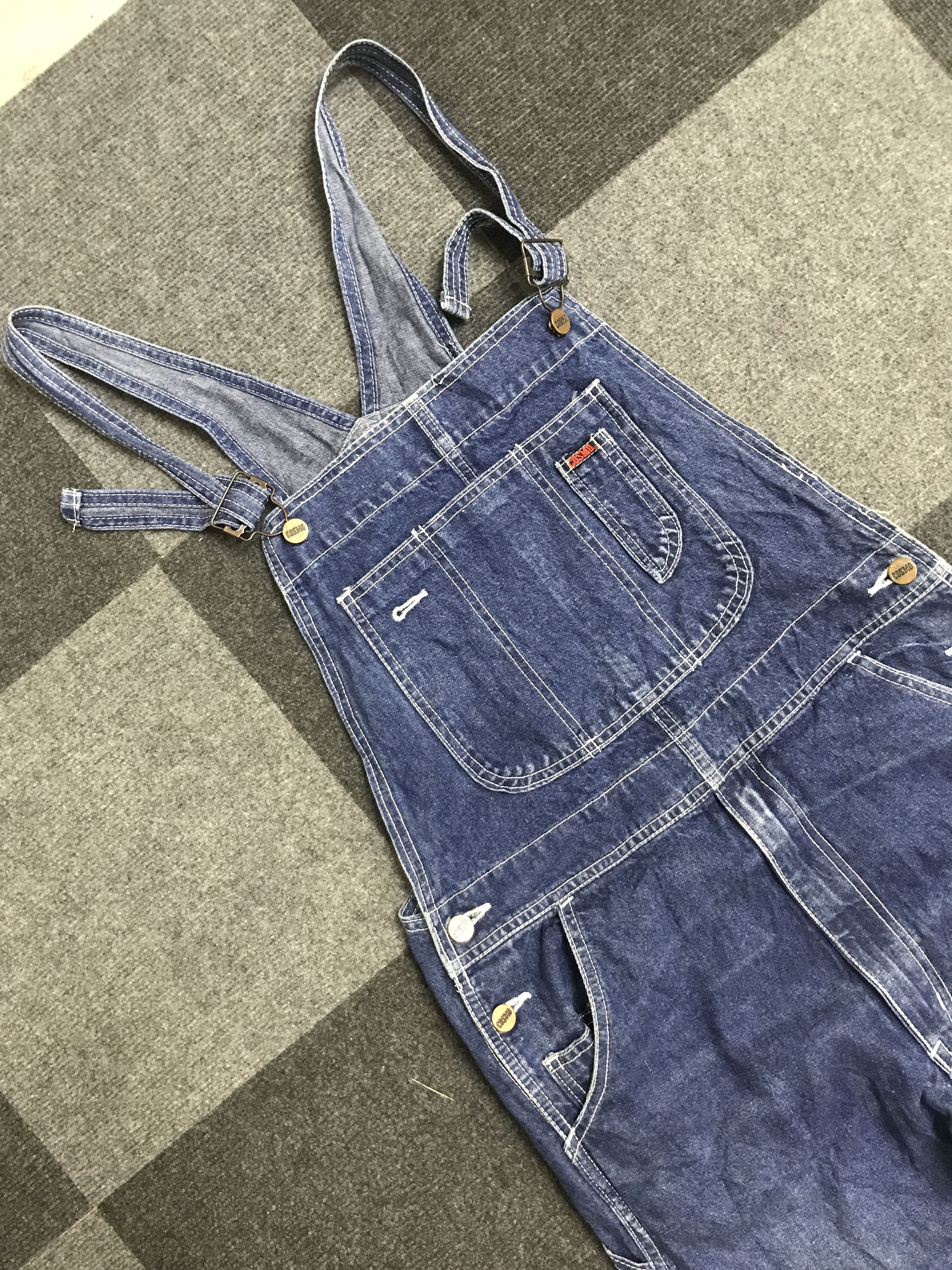 Japanese Brand OVA15 COSMO Jeans Slim Overall Size US 34 / EU 50 - 4 Thumbnail