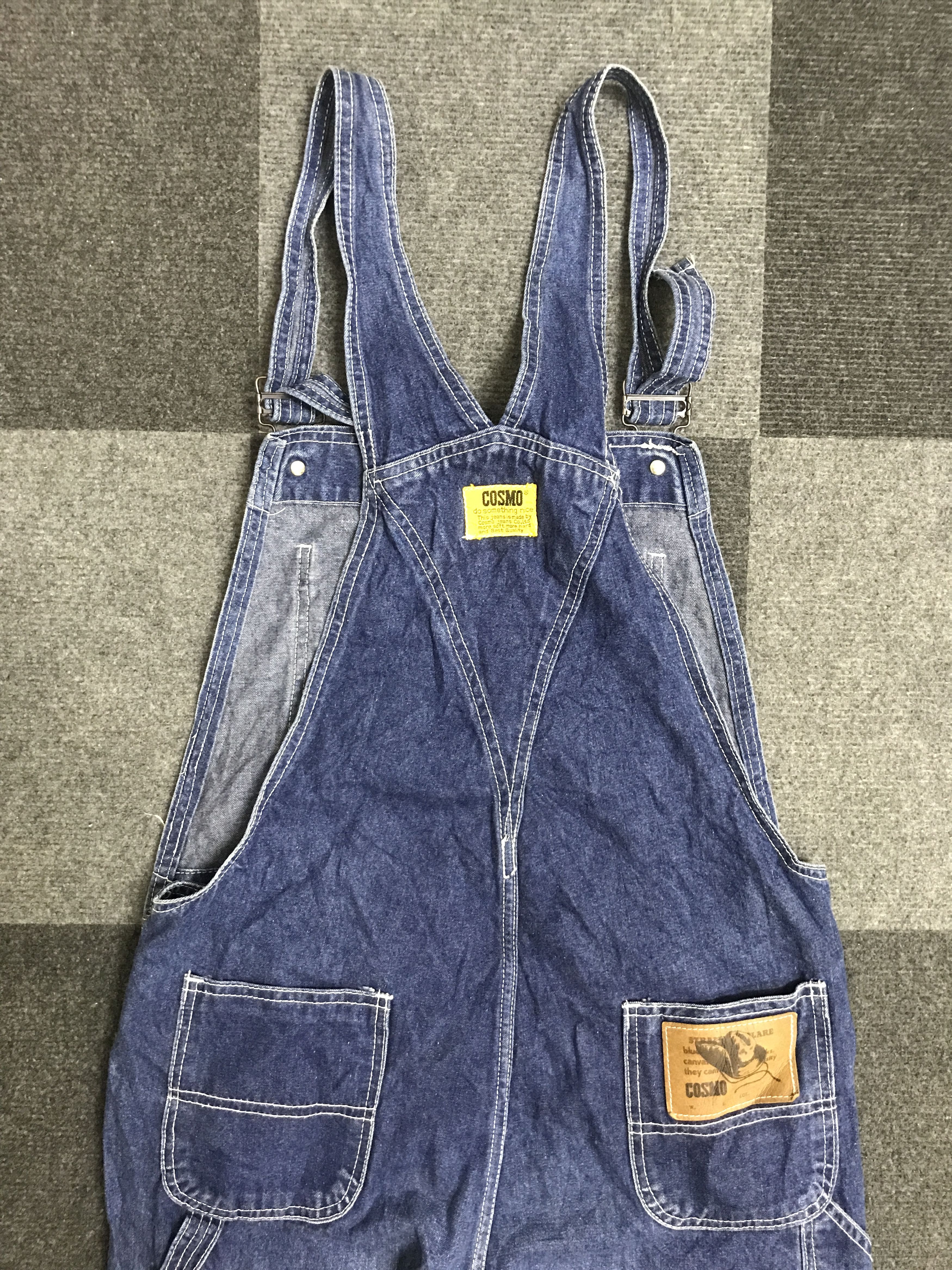Japanese Brand OVA15 COSMO Jeans Slim Overall Size US 34 / EU 50 - 13 Thumbnail