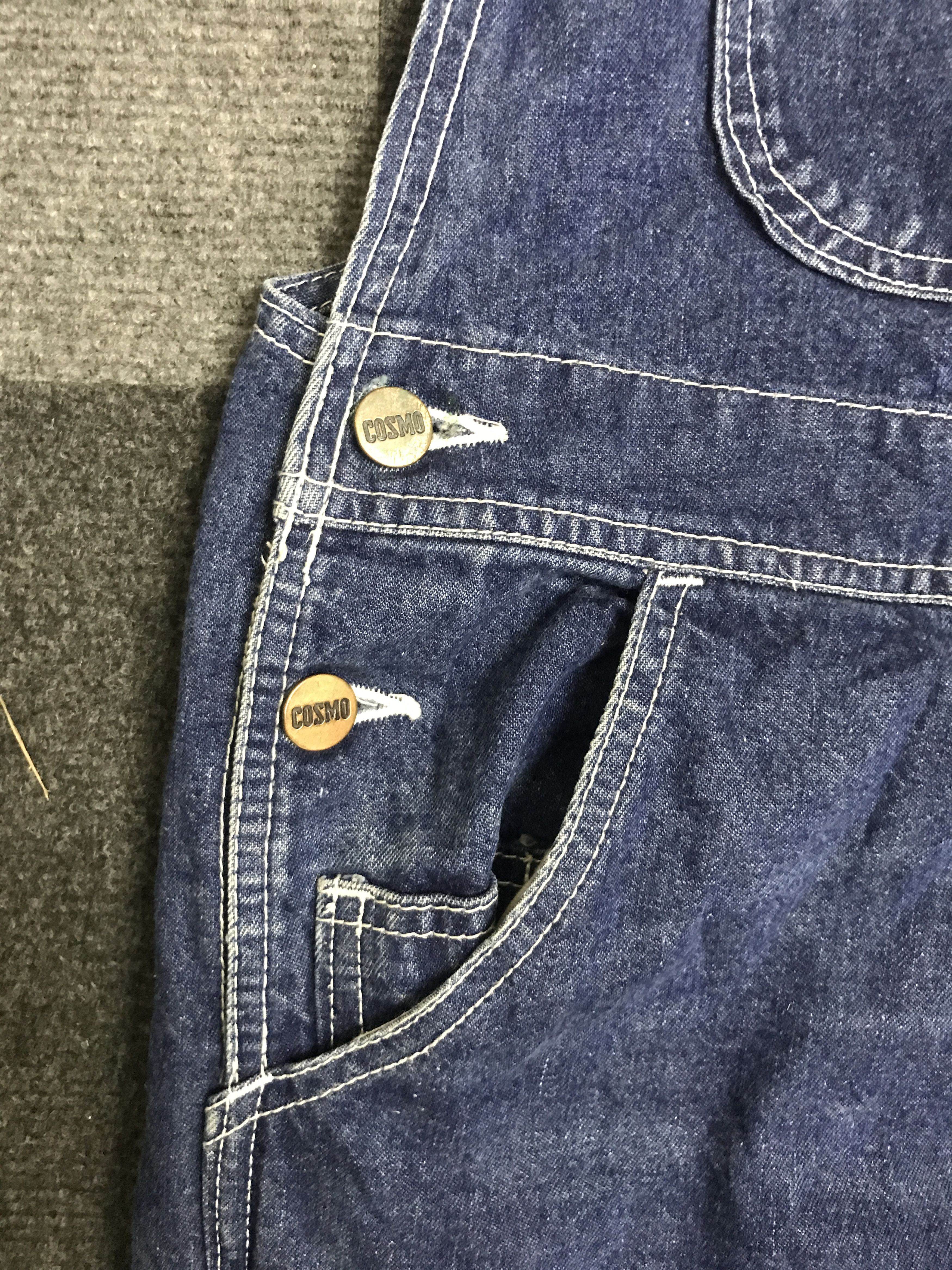 Japanese Brand OVA15 COSMO Jeans Slim Overall Size US 34 / EU 50 - 8 Thumbnail