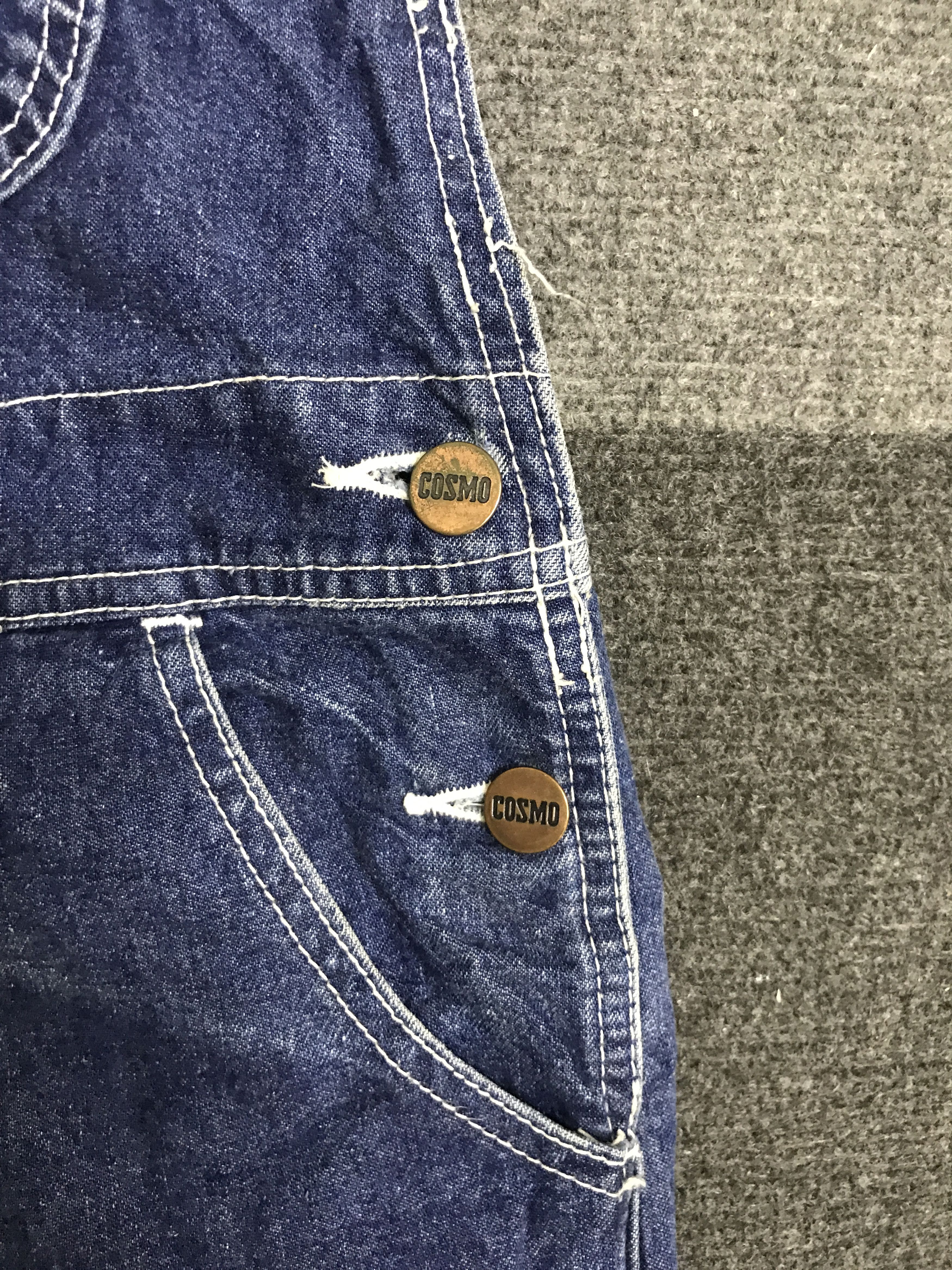 Japanese Brand OVA15 COSMO Jeans Slim Overall Size US 34 / EU 50 - 7 Thumbnail