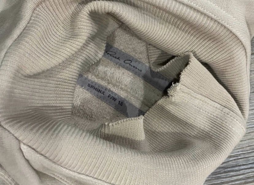 Rick Owens FW15 ‘SPHINX’ Folded Yoke Sweater Size US L / EU 52-54 / 3 - 2 Thumbnail
