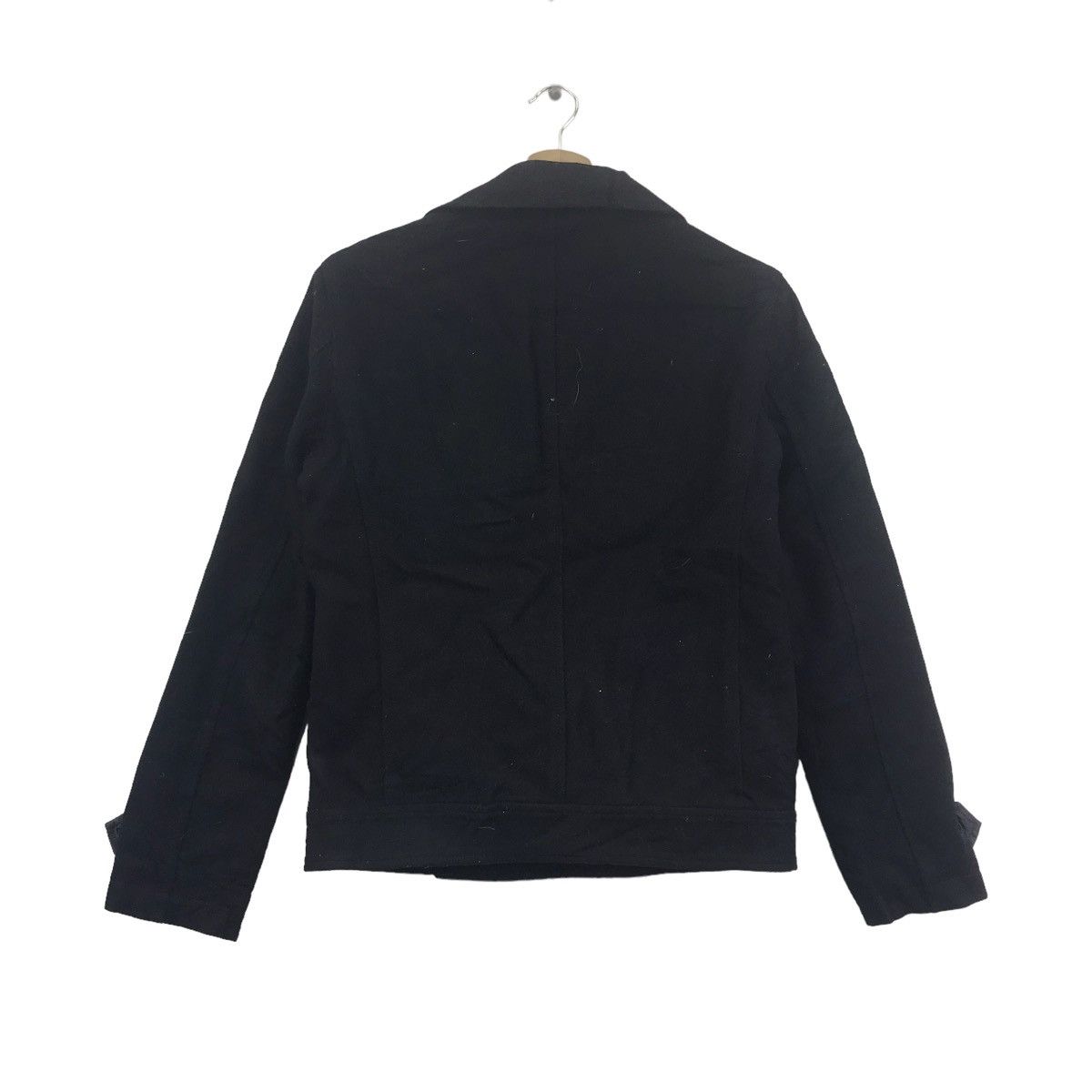 Japanese Brand SHIPS Jet Japanese Brand Blue Black Duffle Wool Jacket Size US S / EU 44-46 / 1 - 7 Thumbnail