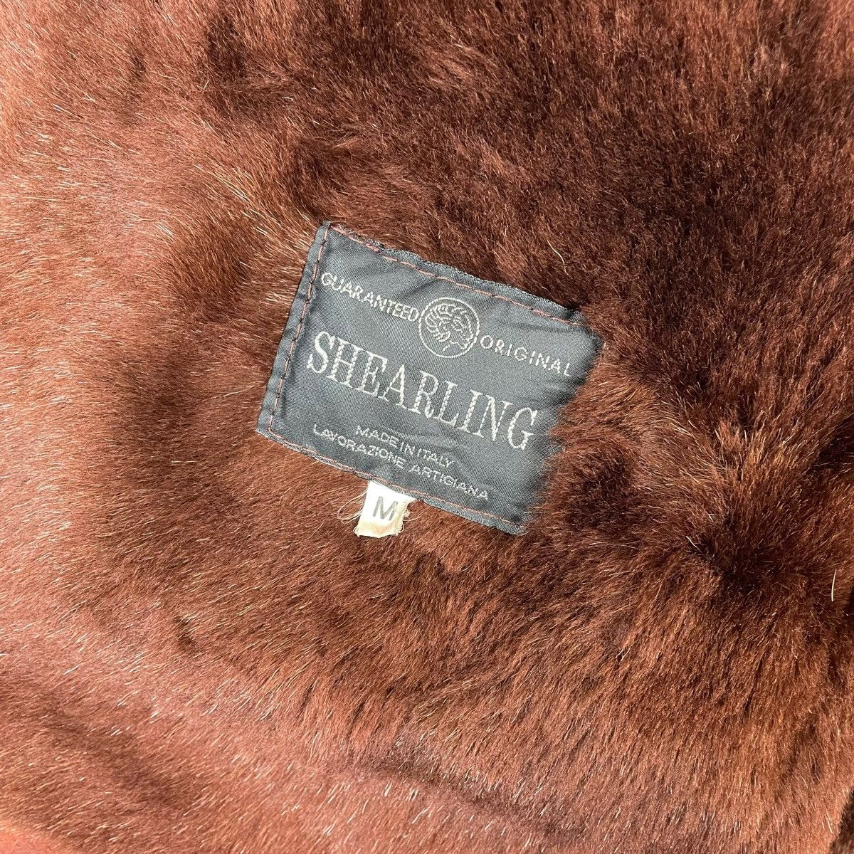 Vintage Vintage 70s SHEARLING LAVORAZIONE ARTIGIANA Warm Italy Coat Size US M / EU 48-50 / 2 - 7 Thumbnail