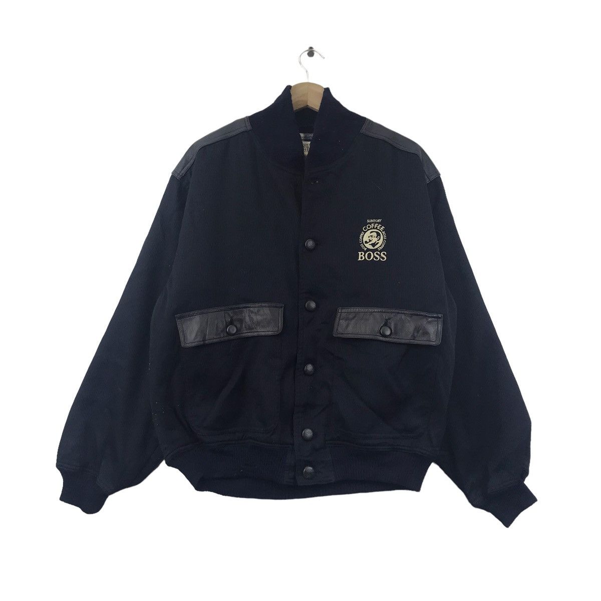 Vintage SUNTORY COFFEE Boss DrinksAdvertisement CheckTartan Jacket Size US L / EU 52-54 / 3 - 1 Thumbnail