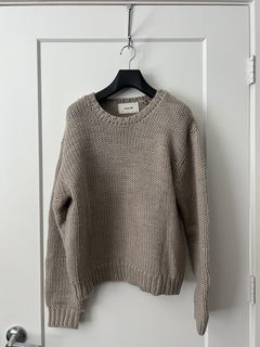 Vuja De Vuja De Moss Green Low Gauge Knit Sweater | Grailed