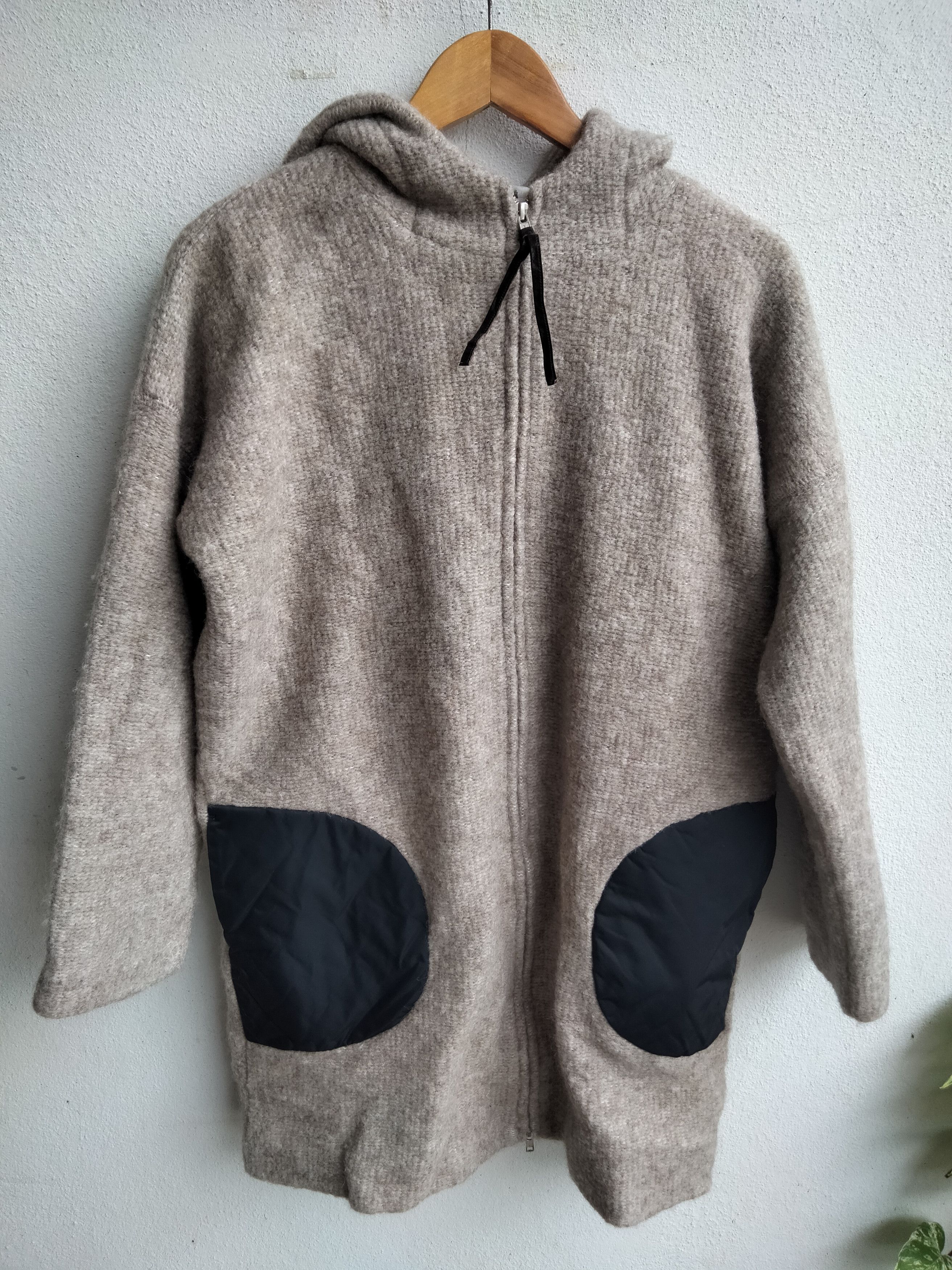 Tsumori Chisato Wool Hoodie Jacket