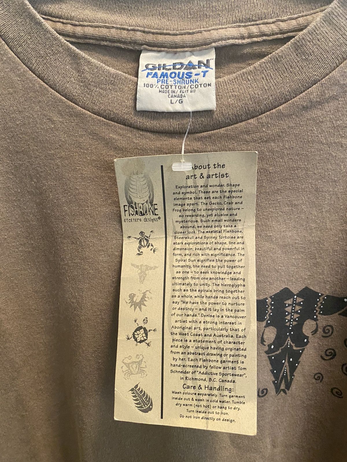 Japanese Brand × Vintage VINTAGE 90s FISH BONE SINGLE STITCH SHIRT Size US L / EU 52-54 / 3 - 3 Thumbnail