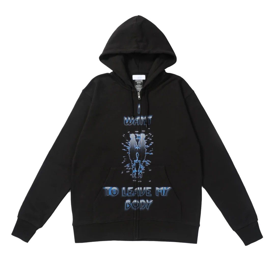 Japanese Brand Provemewrong Leave My Body Hoodie Size US L / EU 52-54 / 3 - 8 Thumbnail