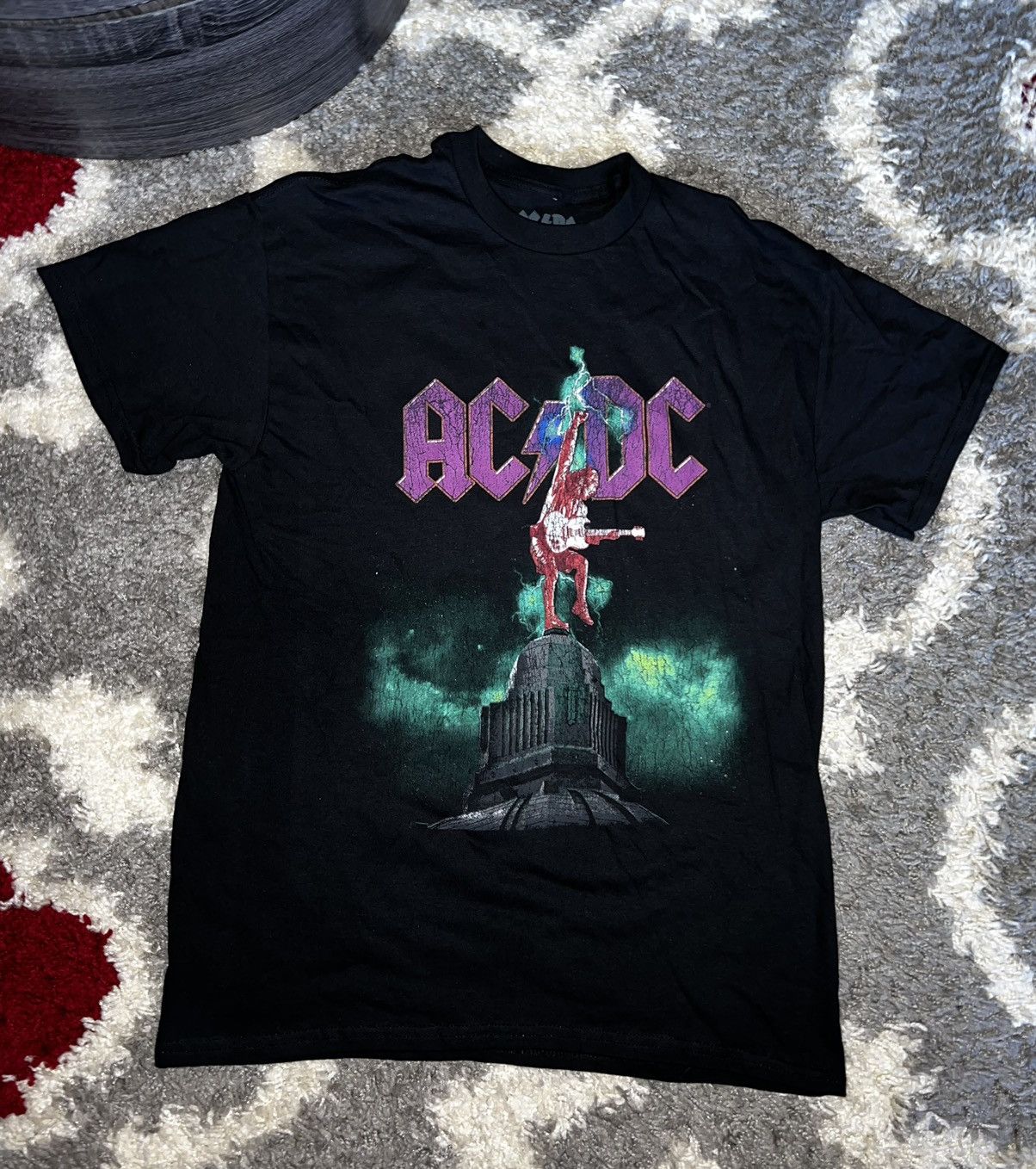 Band Tees × Streetwear AC/DC 2001 Tour Black T-Shirt | Grailed