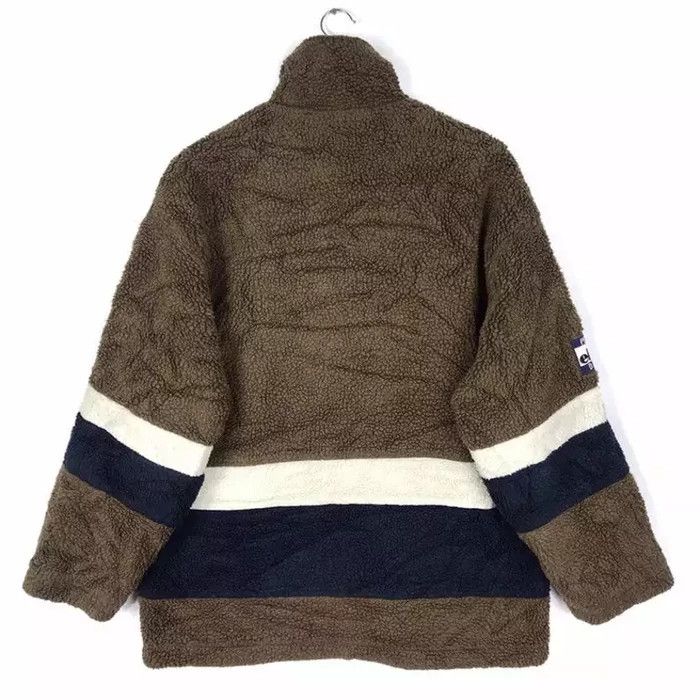 Ellesse Vintage 90s ELLESSE FLEECE Italy Brown Sweatshirt Size US L / EU 52-54 / 3 - 6 Thumbnail