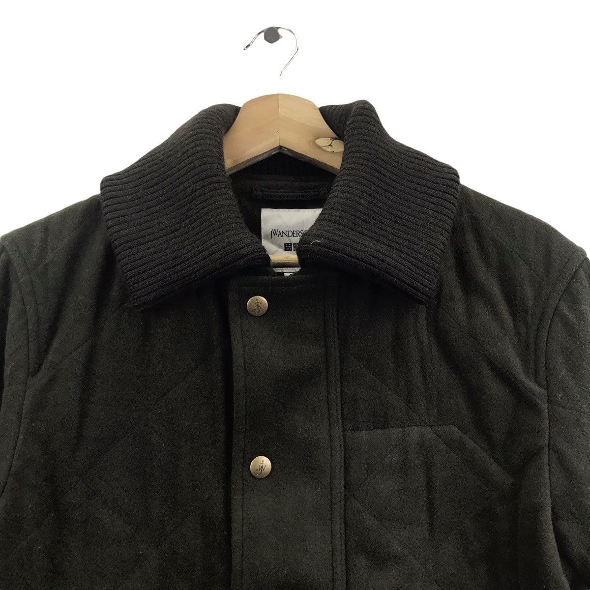 JW Anderson JW ANDERSON x UNIQLO Green Wool Quilted Coat Jacket Size US S / EU 44-46 / 1 - 2 Thumbnail