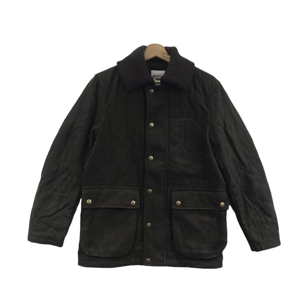 JW Anderson JW ANDERSON x UNIQLO Green Wool Quilted Coat Jacket Size US S / EU 44-46 / 1 - 1 Thumbnail