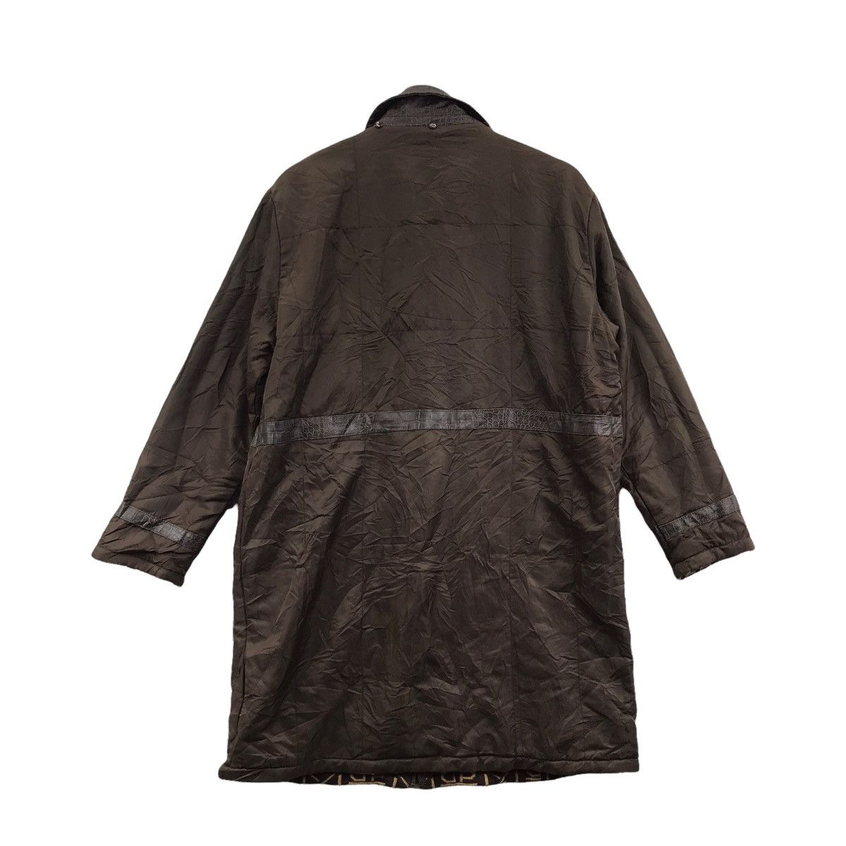 Vintage DONPELIENO DP International Monogram Reversible LeatherParka Size US L / EU 52-54 / 3 - 8 Thumbnail