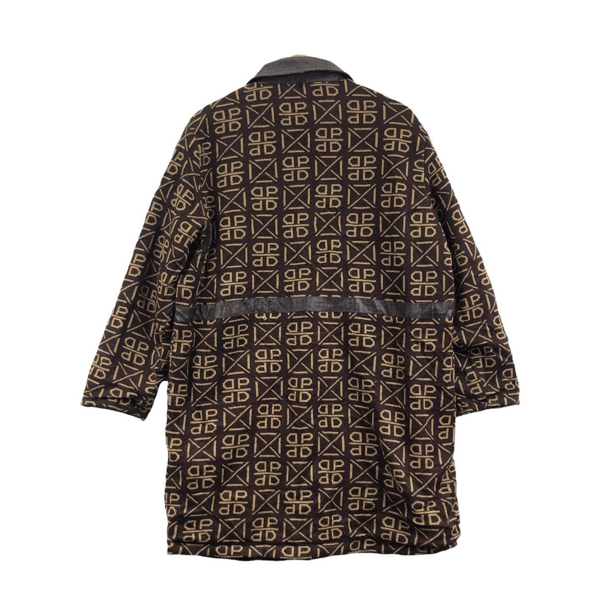 Vintage DONPELIENO DP International Monogram Reversible LeatherParka Size US L / EU 52-54 / 3 - 4 Thumbnail