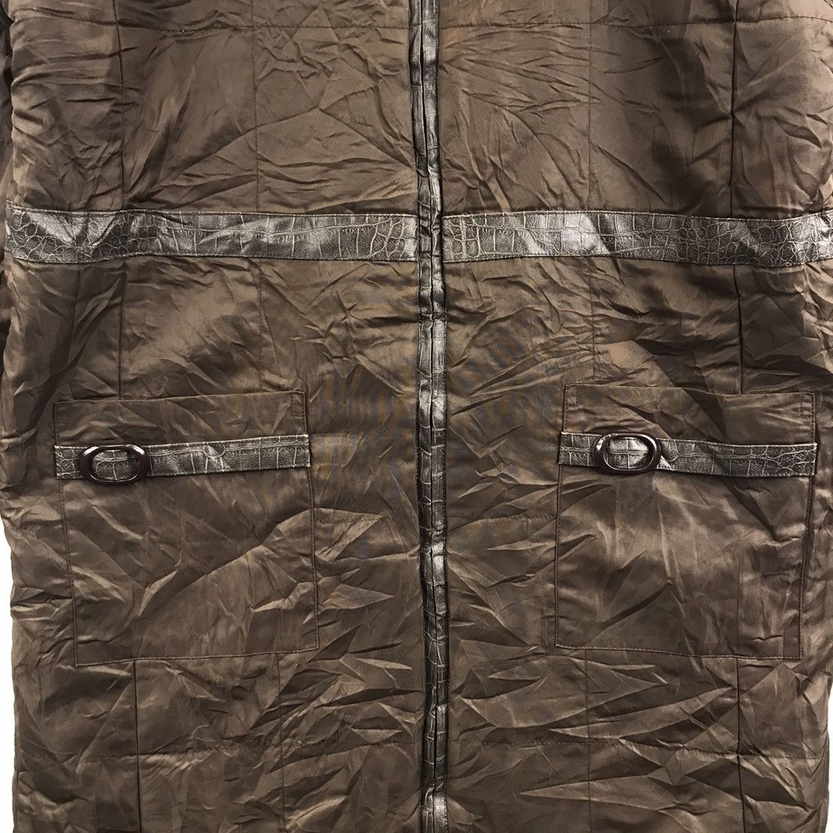 Vintage DONPELIENO DP International Monogram Reversible LeatherParka Size US L / EU 52-54 / 3 - 7 Thumbnail