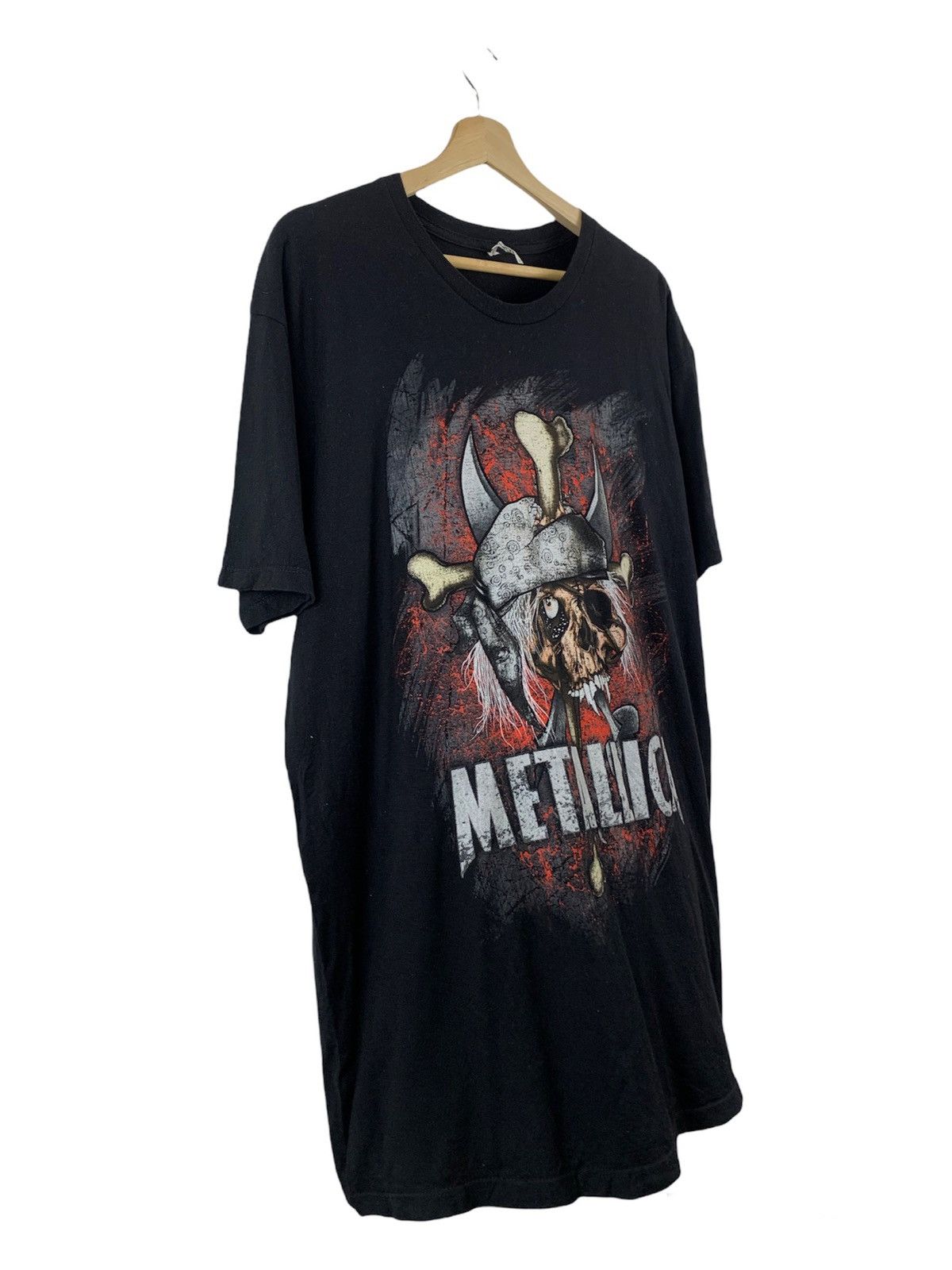 Metallica Vintage Metallica “Skull Pirate” t-shirt Size US XL / EU 56 / 4 - 4 Thumbnail