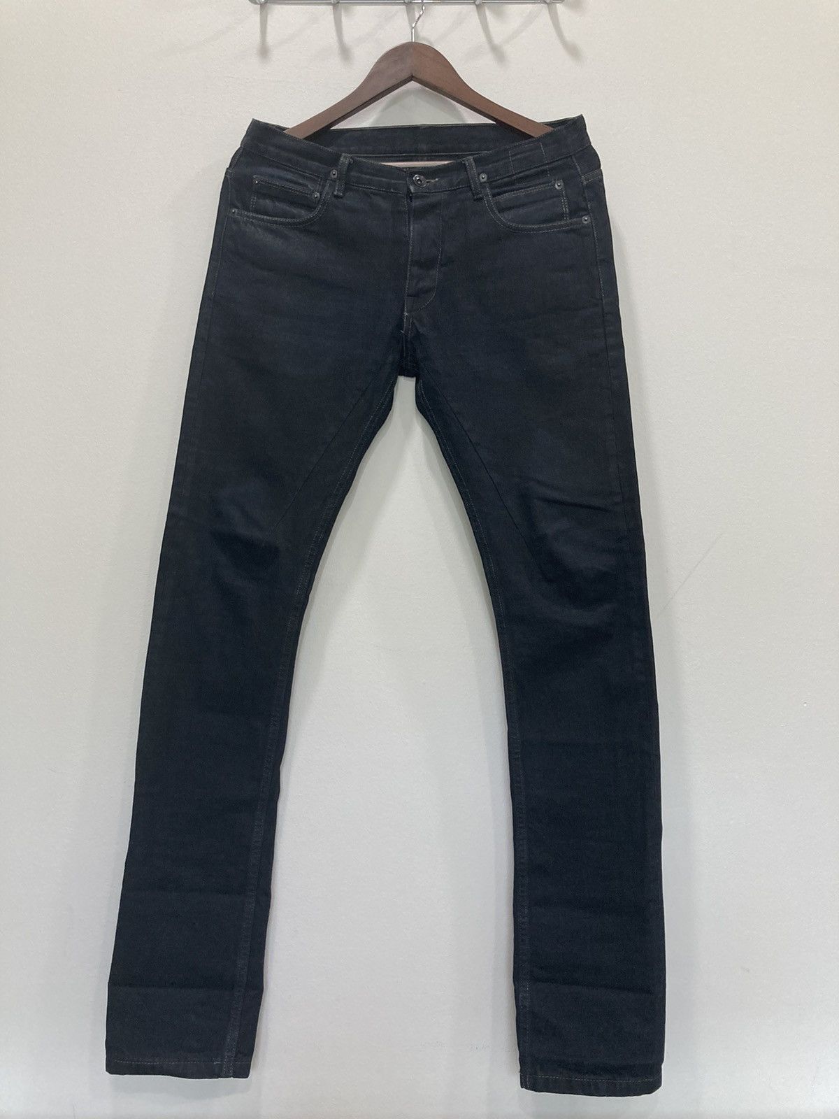 Rick Owens Dirty Blue Detroit Cut denim