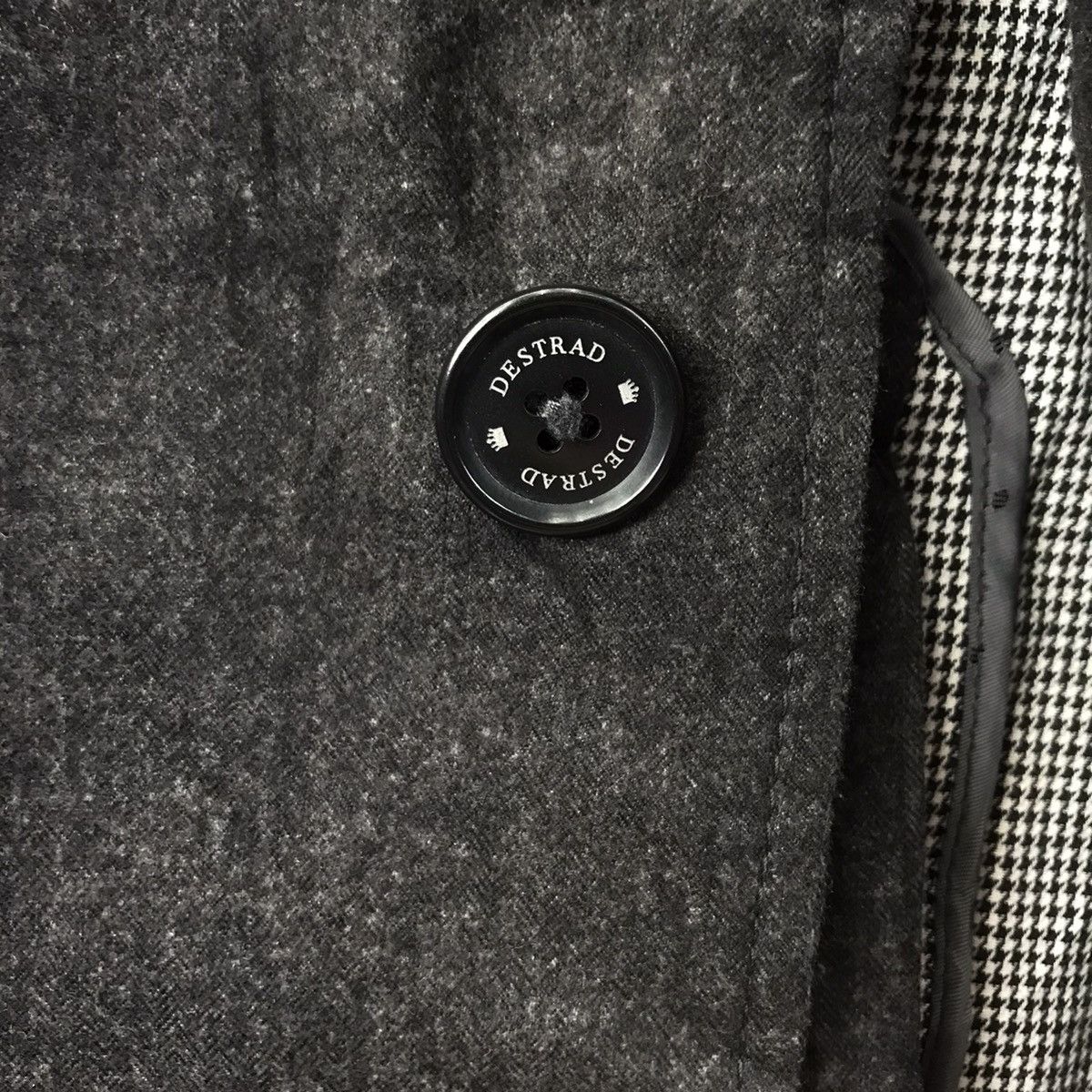 Japanese Brand DESTRAD Japanese Brand Overcoat Black Jacket Size US M / EU 48-50 / 2 - 3 Thumbnail