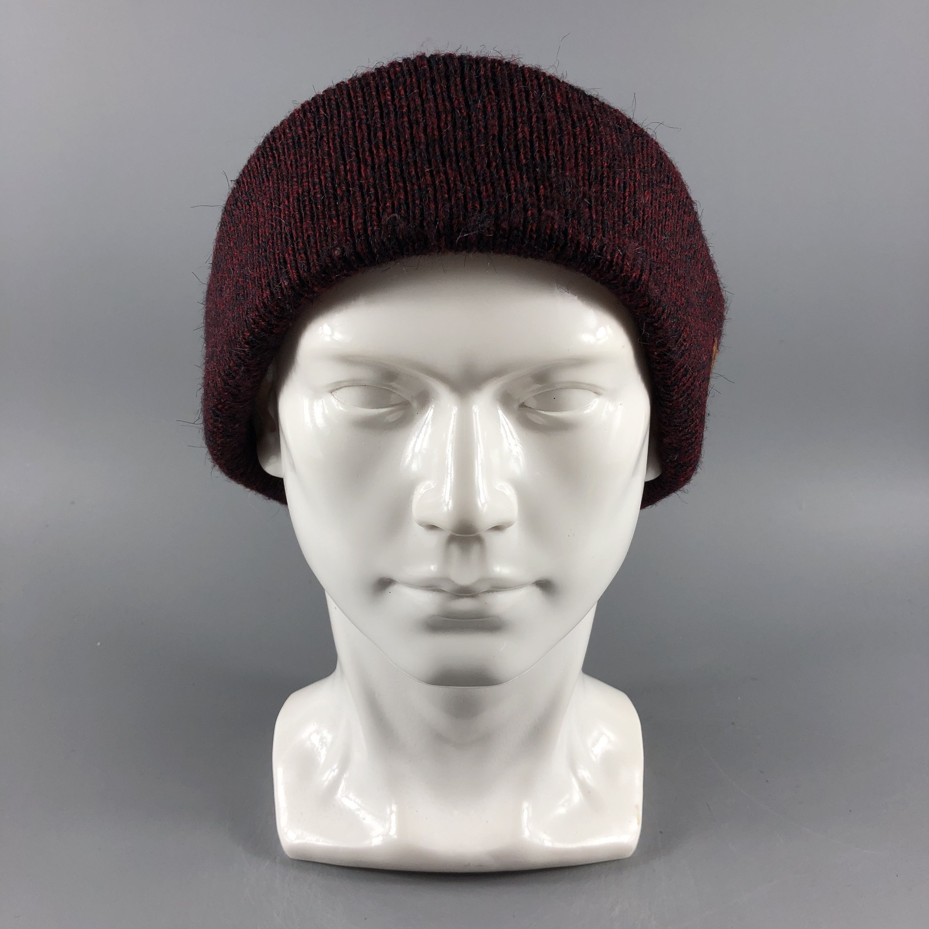 image of Vintage Japanese Watch Hats Knit Beanie Snow Hat Snow Cap B243, Men's