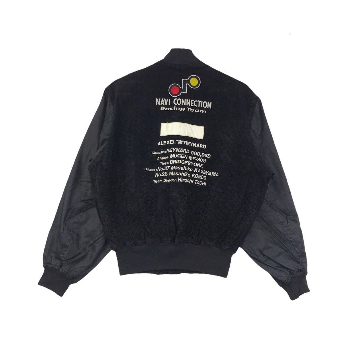 Tete Homme TETE HOMME Issey Miyake Navi Connection Racing VarsityJacket Size US M / EU 48-50 / 2 - 1 Thumbnail