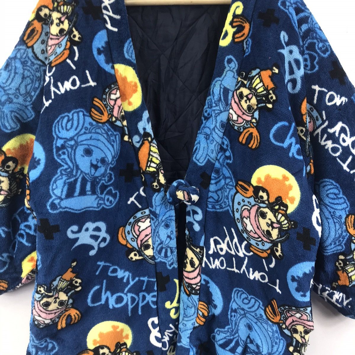 One Piece ONE PIECE ANIME Overprint Japan Cartoon Kimono Style Jacket Size US M / EU 48-50 / 2 - 3 Thumbnail