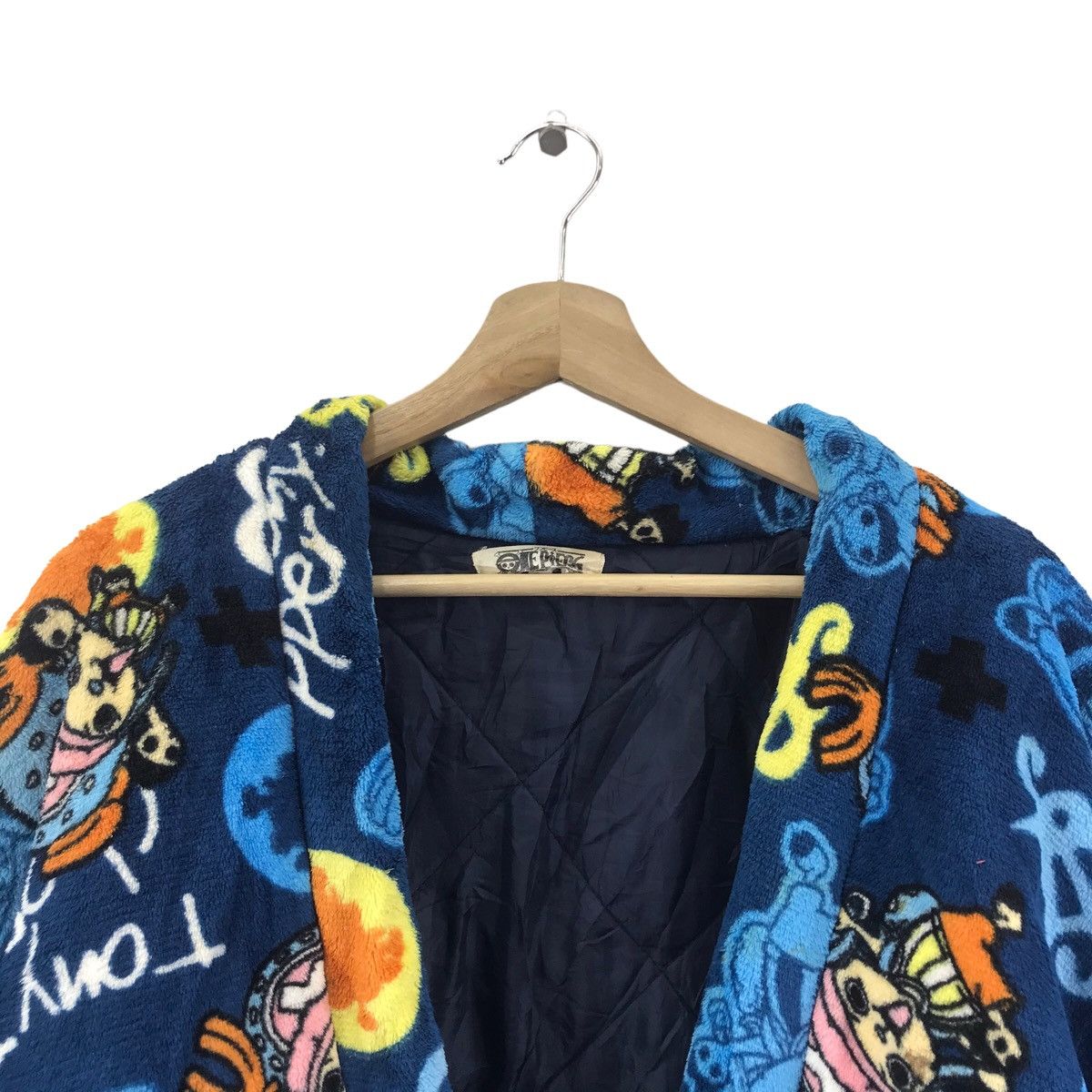 One Piece ONE PIECE ANIME Overprint Japan Cartoon Kimono Style Jacket Size US M / EU 48-50 / 2 - 2 Thumbnail