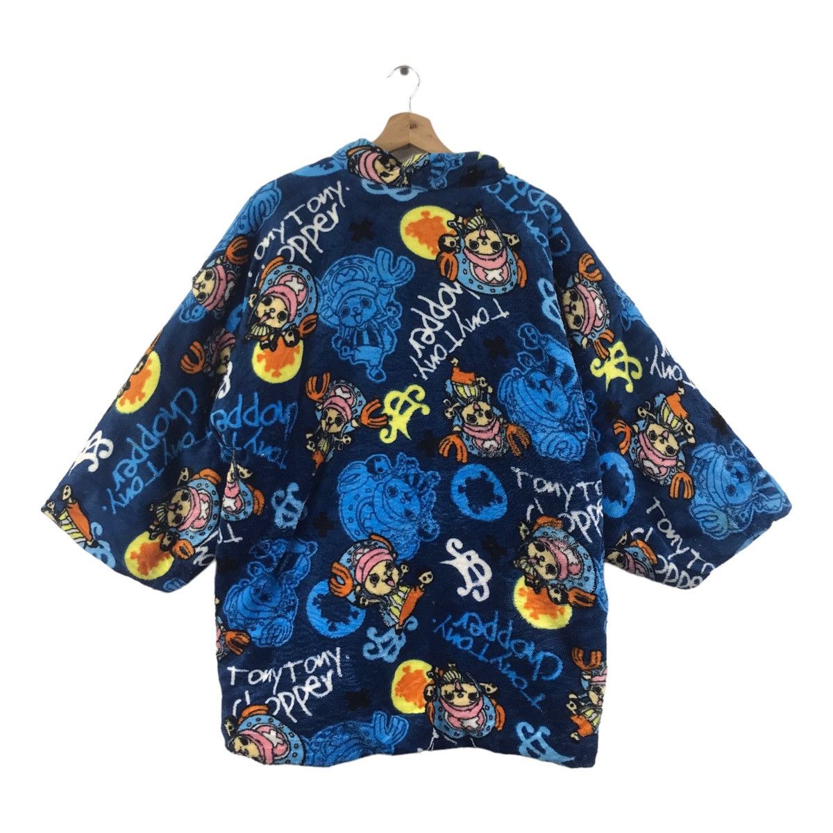 One Piece ONE PIECE ANIME Overprint Japan Cartoon Kimono Style Jacket Size US M / EU 48-50 / 2 - 7 Thumbnail