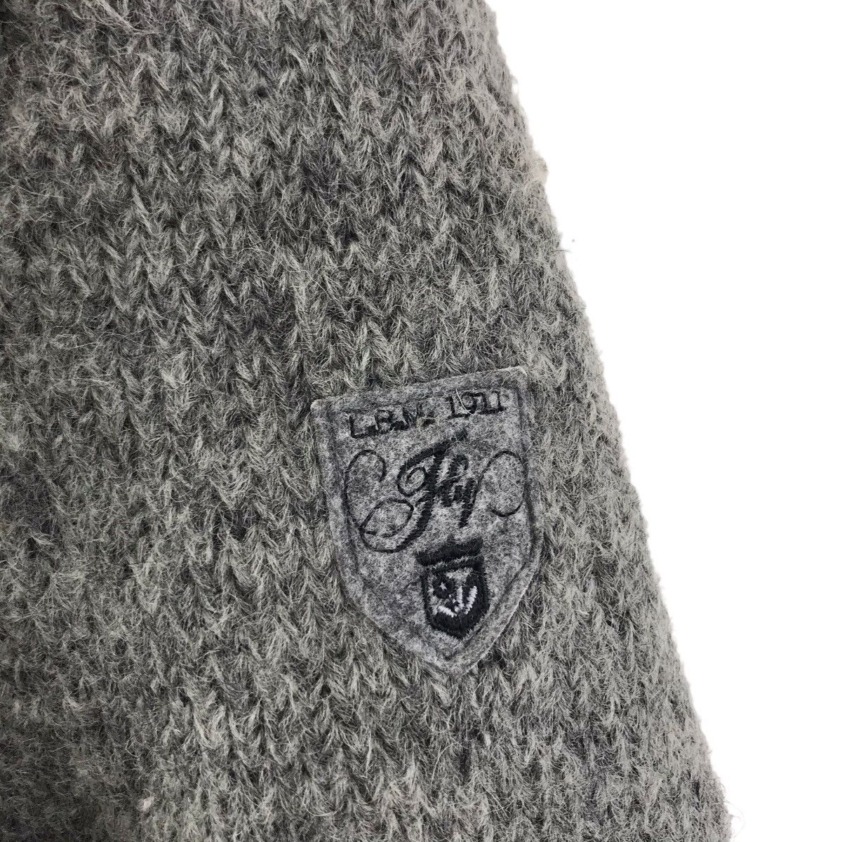 Vintage FLY LBM 1911 Italy Brand Wool Grey Hooded Coat Size US L / EU 52-54 / 3 - 4 Thumbnail