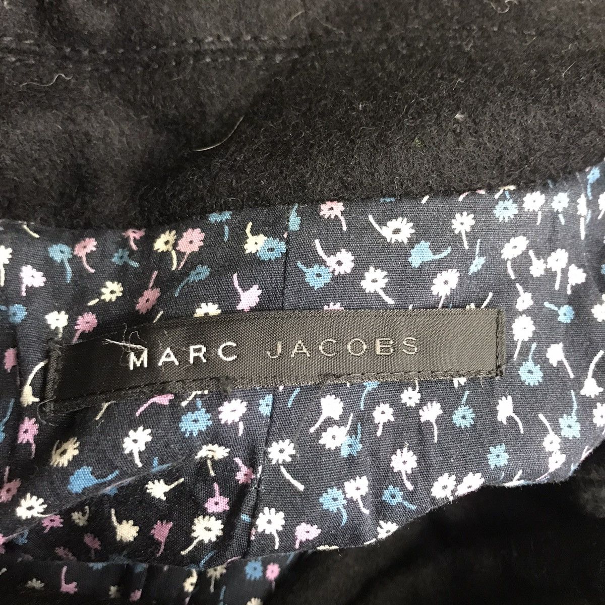 Marc Jacobs MARC JACOBS United States Brand Black Wool Long Coat Parka Size XS / US 0-2 / IT 36-38 - 4 Thumbnail