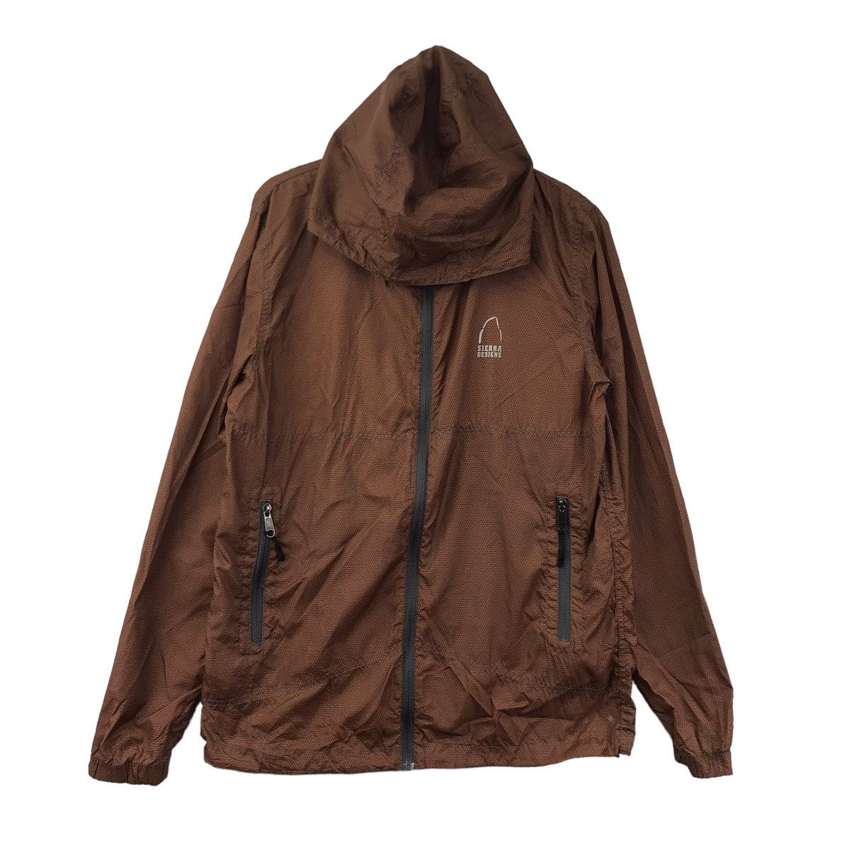 Sierra Designs SIERRA DESIGN OUTDOOR Hiking Windbreaker Brown Hoodie Size US M / EU 48-50 / 2 - 1 Thumbnail