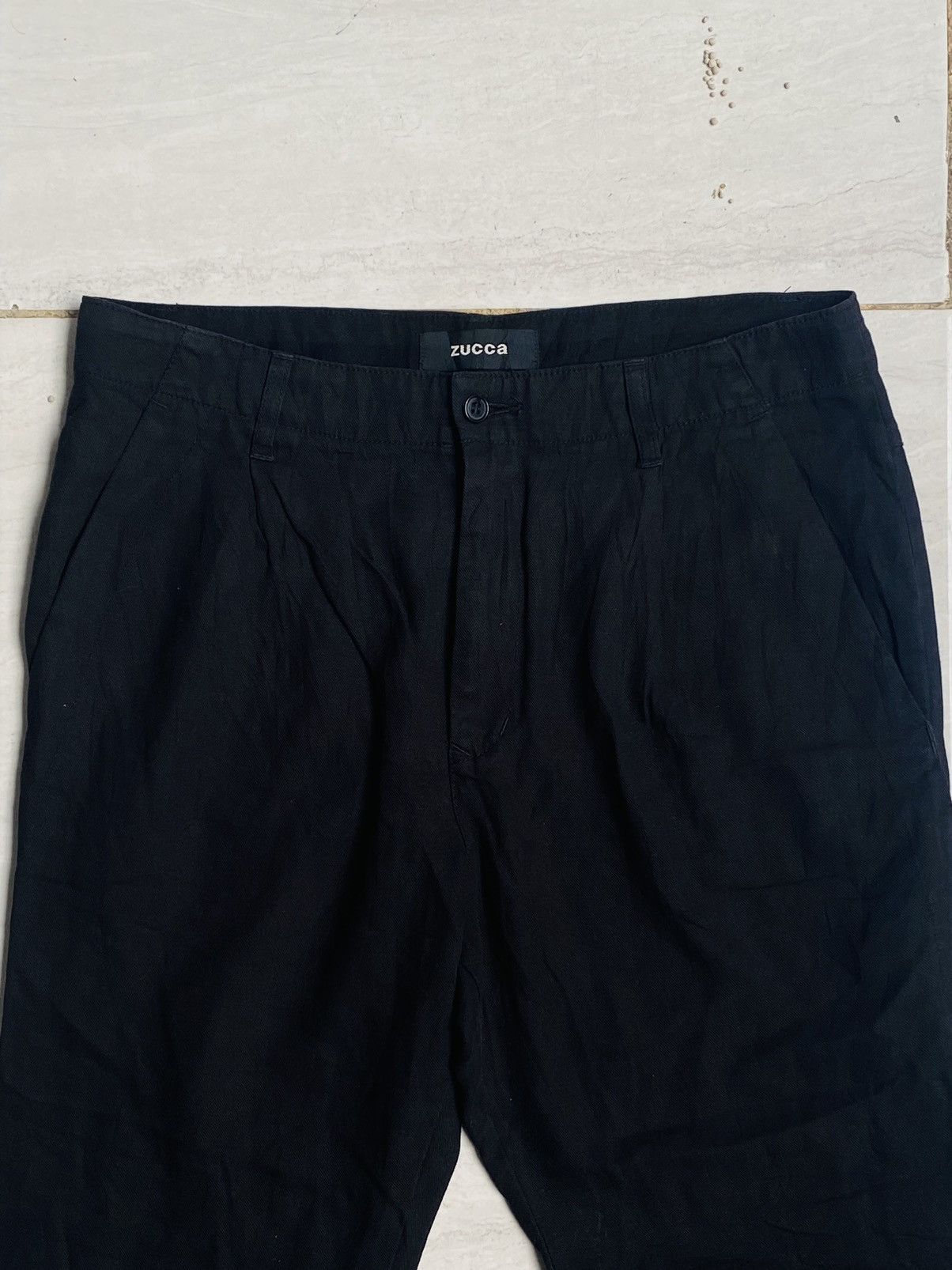 Issey Miyake Issey Miyake Zucca Black Zip Long Pants Size US 32 / EU 48 - 2 Thumbnail