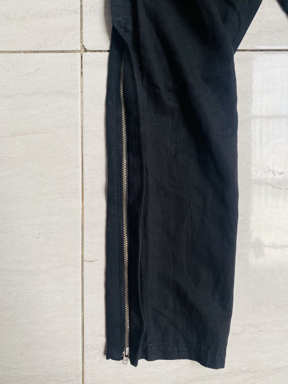 Issey Miyake Issey Miyake Zucca Black Zip Long Pants Size US 32 / EU 48 - 9 Thumbnail