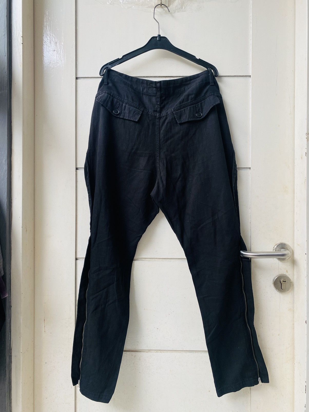 Issey Miyake Issey Miyake Zucca Black Zip Long Pants Size US 32 / EU 48 - 20 Thumbnail