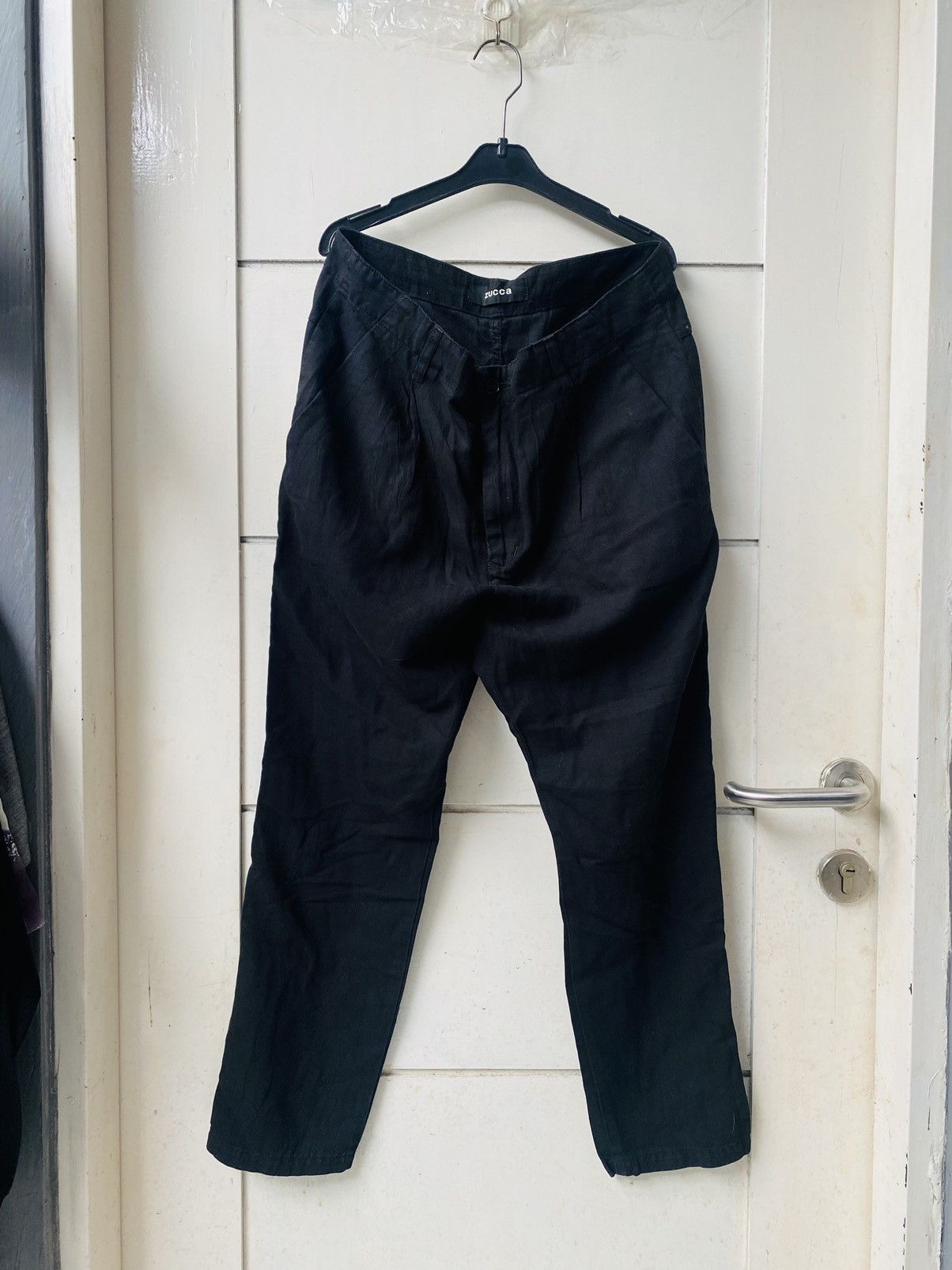 Issey Miyake Issey Miyake Zucca Black Zip Long Pants Size US 32 / EU 48 - 13 Thumbnail