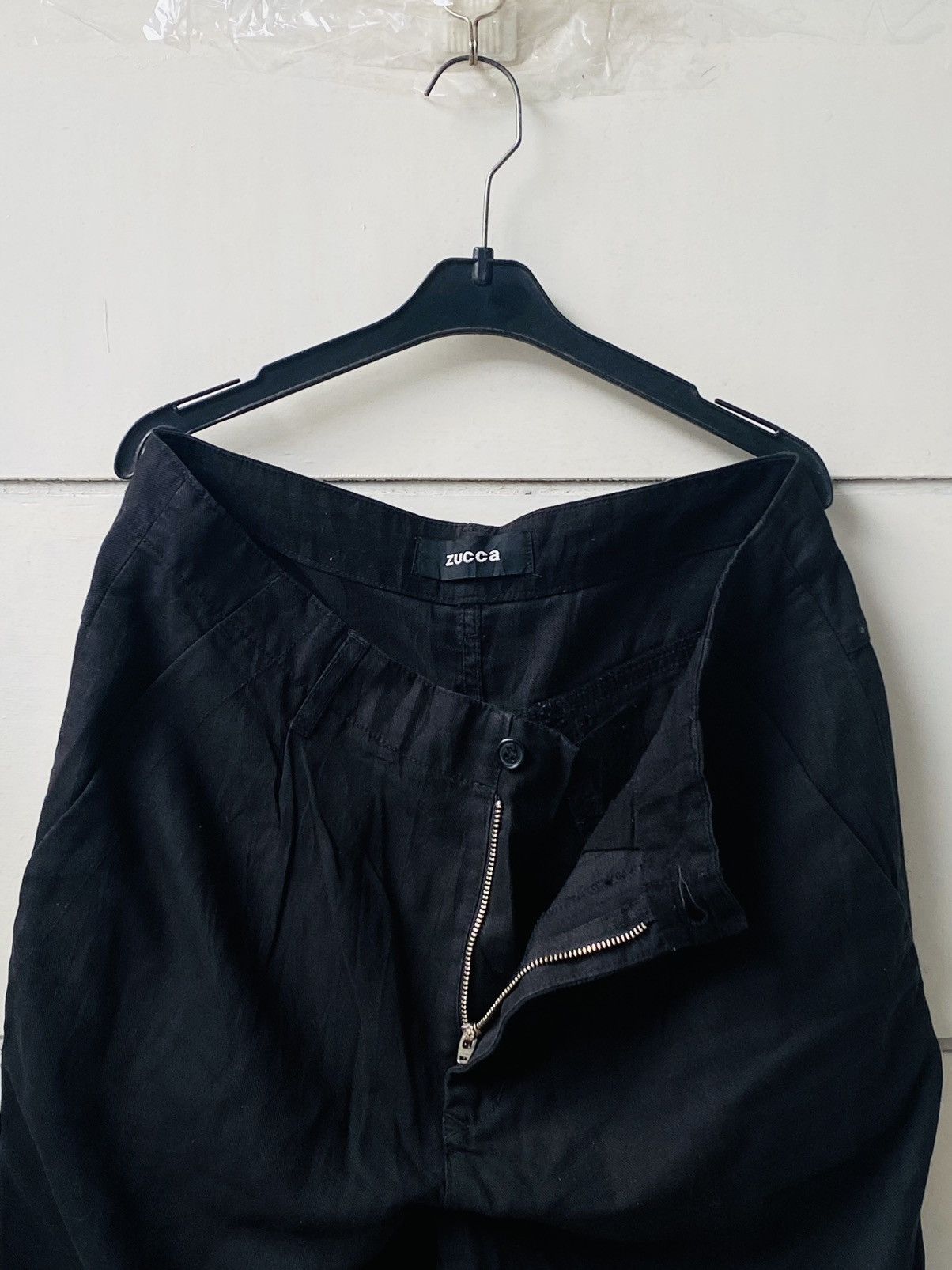 Issey Miyake Issey Miyake Zucca Black Zip Long Pants Size US 32 / EU 48 - 16 Thumbnail