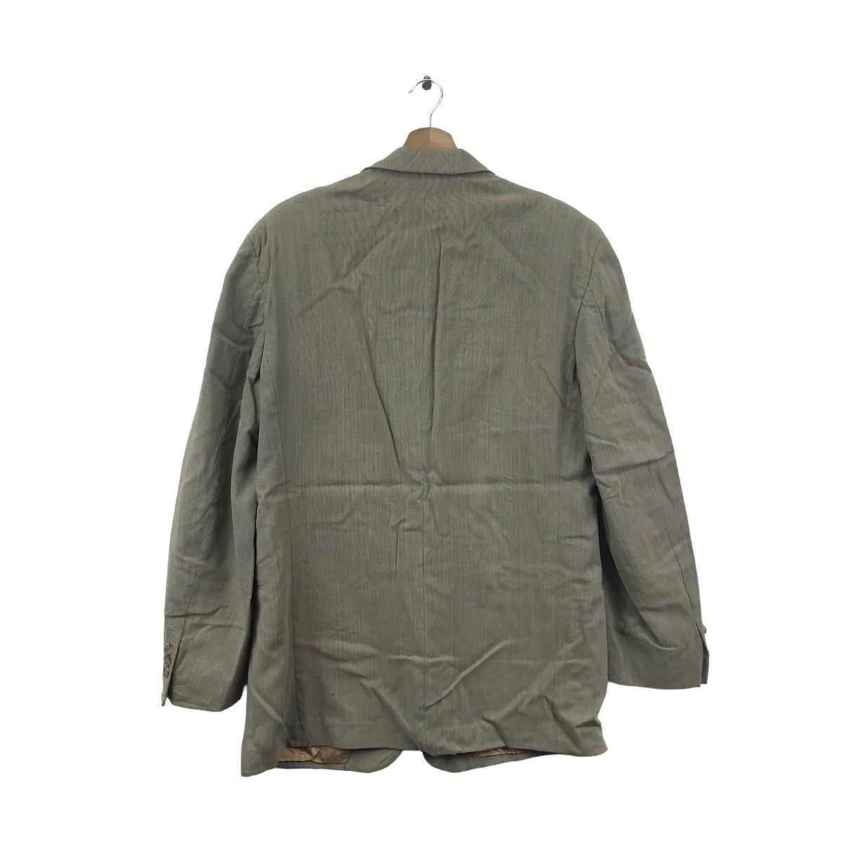 Fendi Vintage FENDI CLUB ROMA Italy Plain Grey Blazer Coat Jacket Size US M / EU 48-50 / 2 - 7 Thumbnail