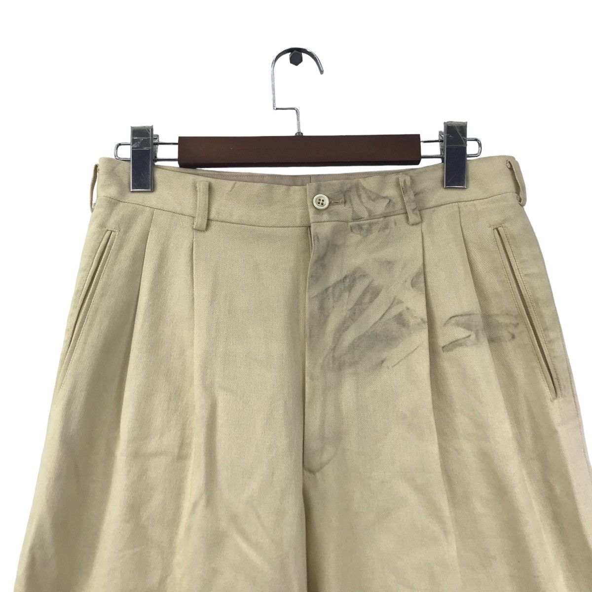 Comme des Garcons COMME DES GARCONS Homme Japanese Brand Baggy Trousers Pant Size US 26 / EU 42 - 2 Thumbnail