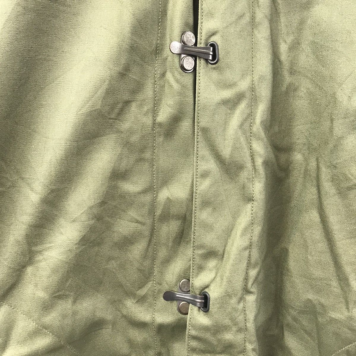 Buzz Rickson's BUZZ RICKSON United Carr Army Green Hooded Overcoat Jacket Size US L / EU 52-54 / 3 - 3 Thumbnail