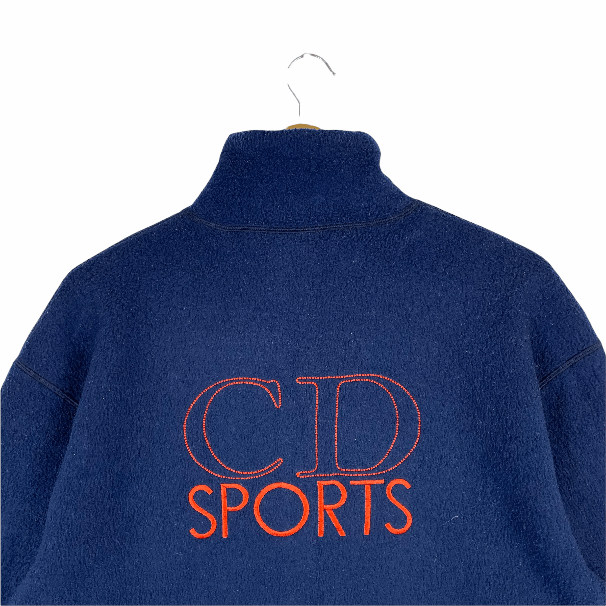 Christian Dior Monsieur Vintage CHRISTIAN DIOR CD SPORTS Blue Fleece Sweatshirt Size US M / EU 48-50 / 2 - 2 Thumbnail