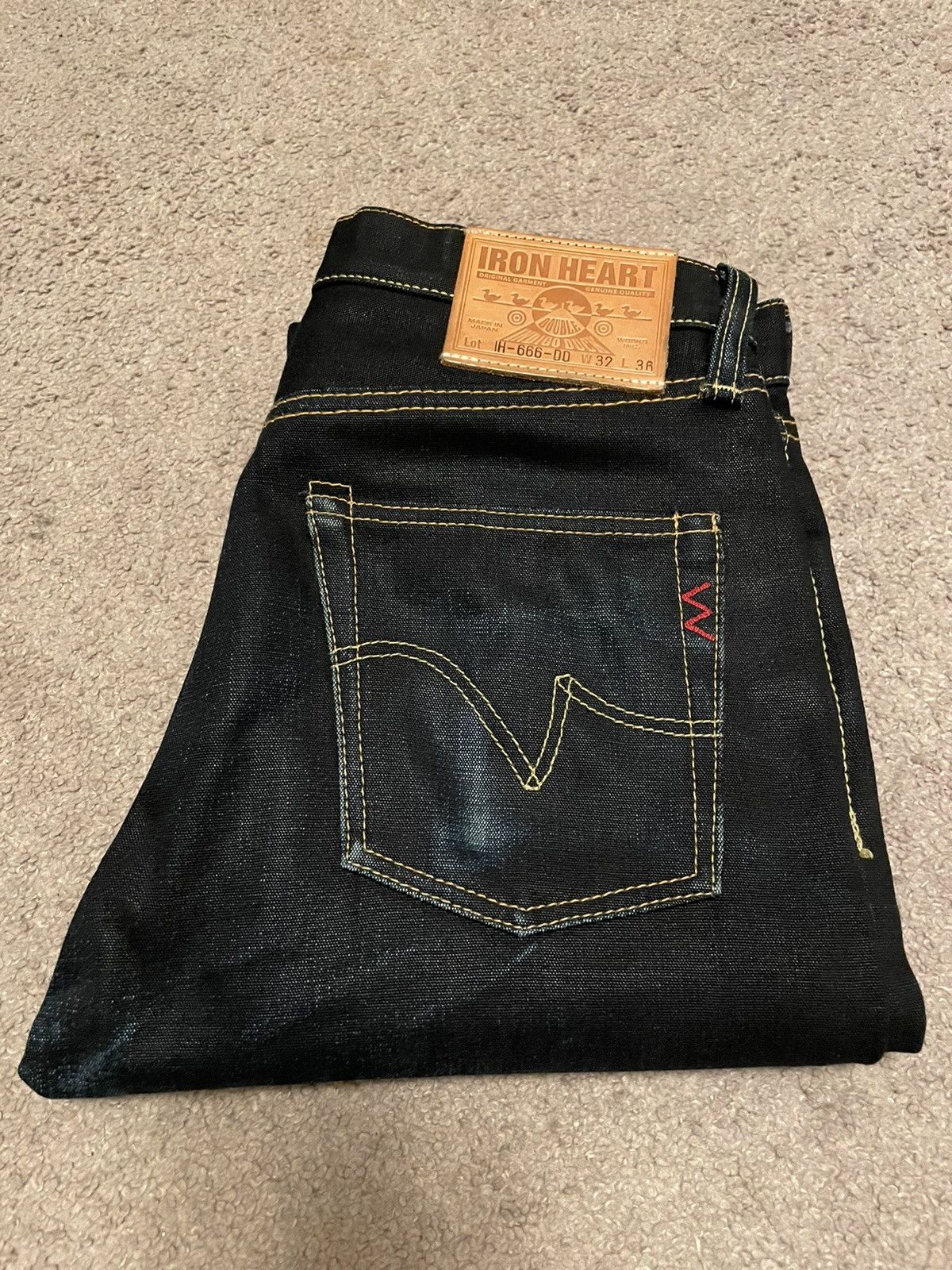 Iron Heart 16.5oz Double Duck 666 32