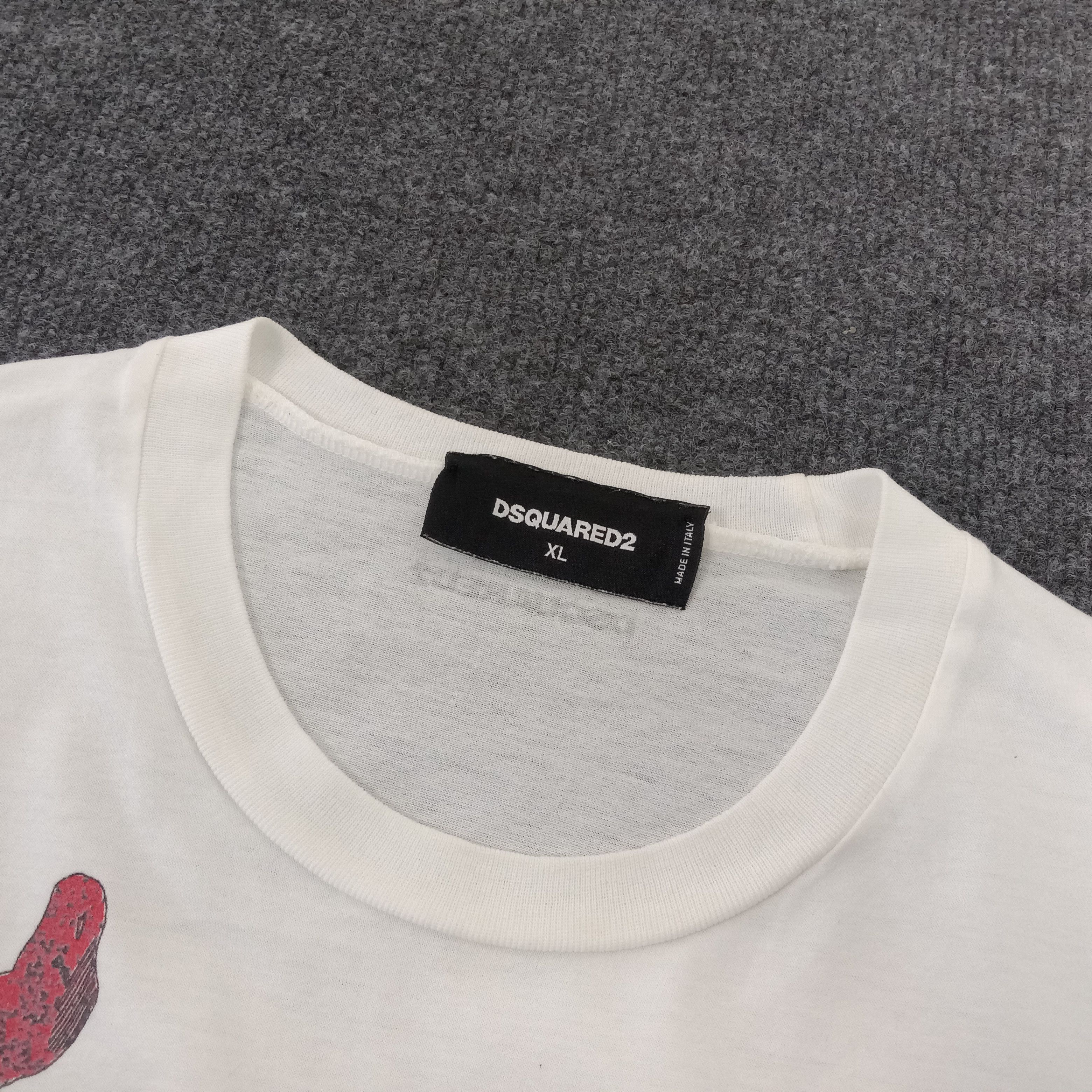 Dsquared2 × Japanese Brand × Vintage DSQUARED2 X David Bowie American Singer Tshirt Size US M / EU 48-50 / 2 - 4 Thumbnail